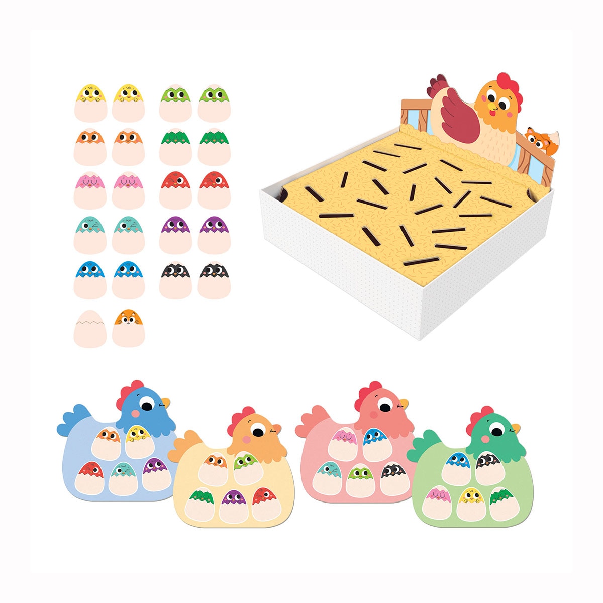 Juego de mesa Hidden Chicks Goula 4