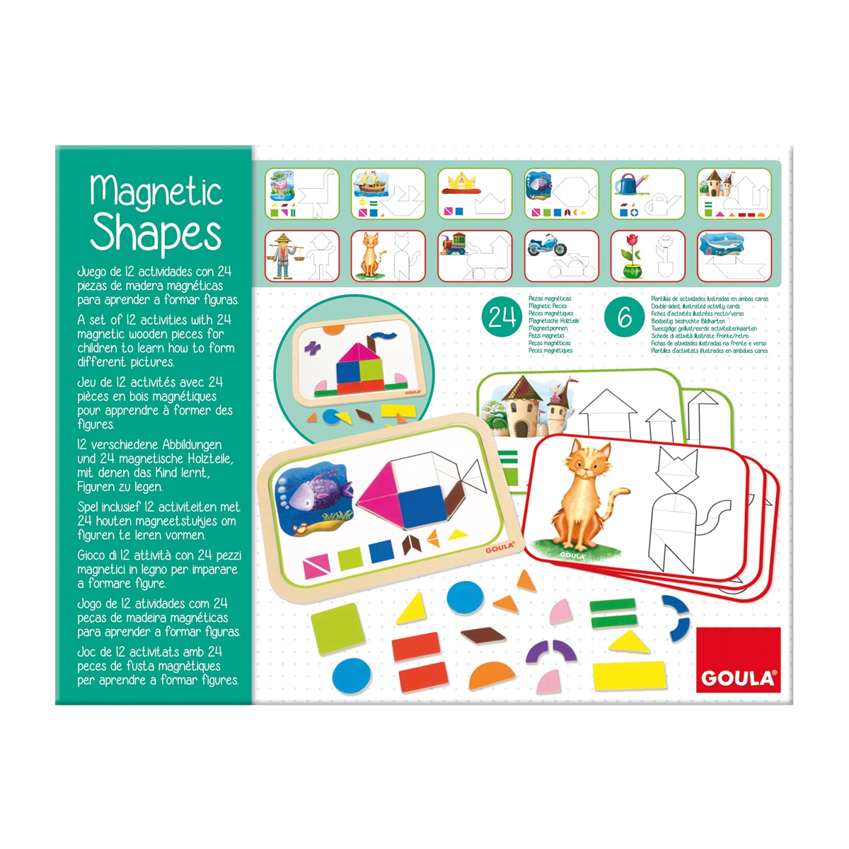 Formas Magnéticas de Madeira 7