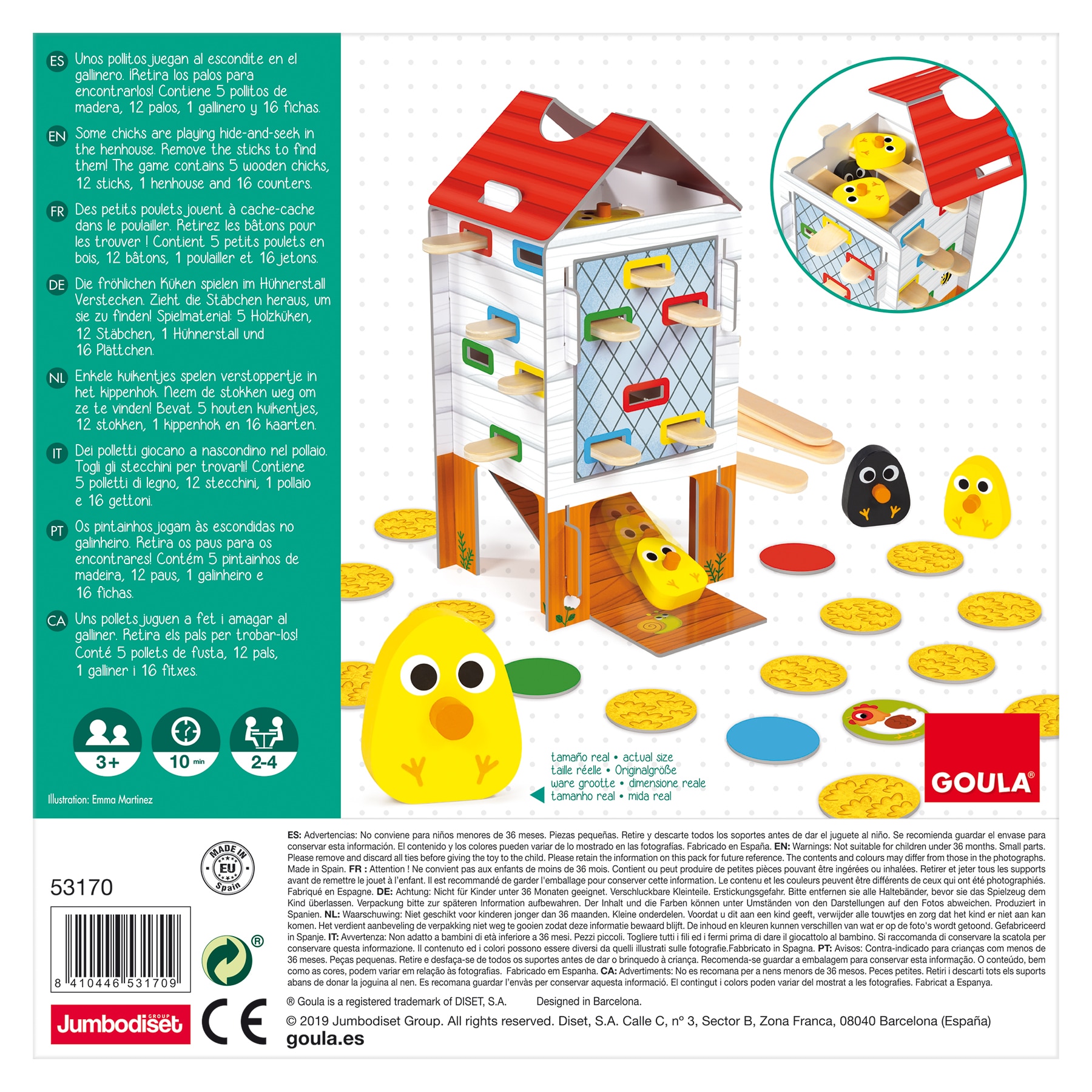 Happy chicken Goula 12