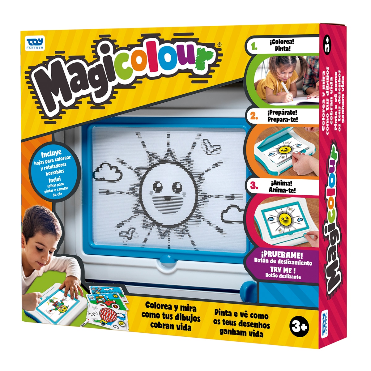 Toy Partner – Pizarra Magic Color.