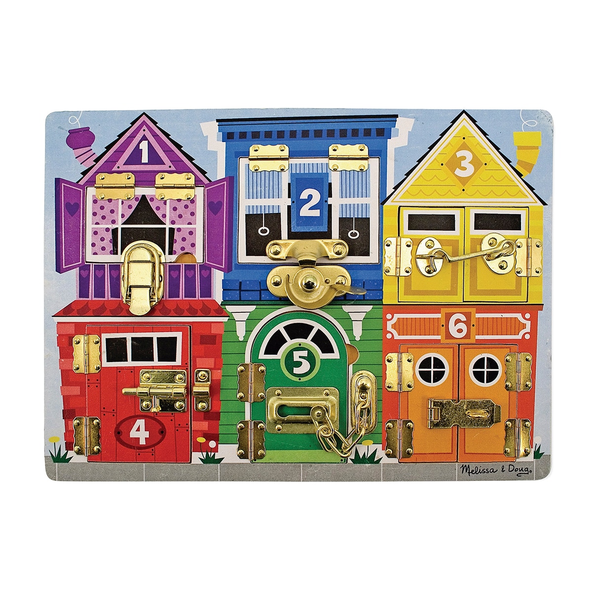 Melissa & Doug - Tablero De Pestillos Melissa & Doug.