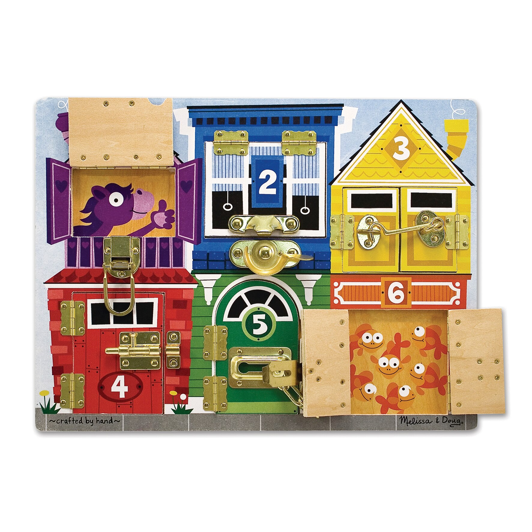 Tablero De Pestillos Melissa & Doug 3
