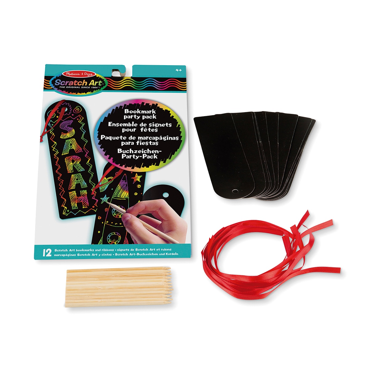 Imagen 0 de Marcador Libro Scratch Art Melissa & Doug