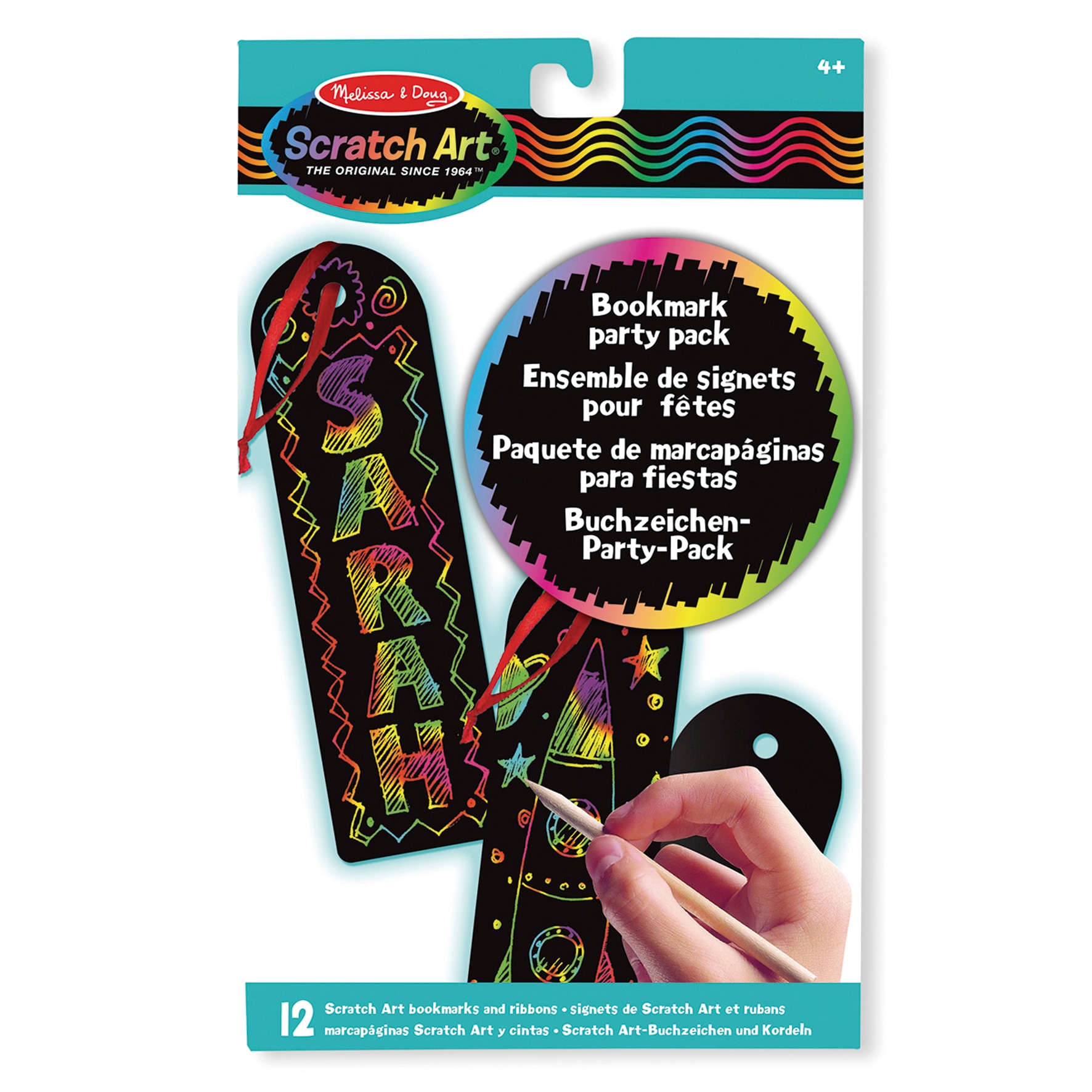 Marcador Libro Scratch Art Melissa & Doug 2