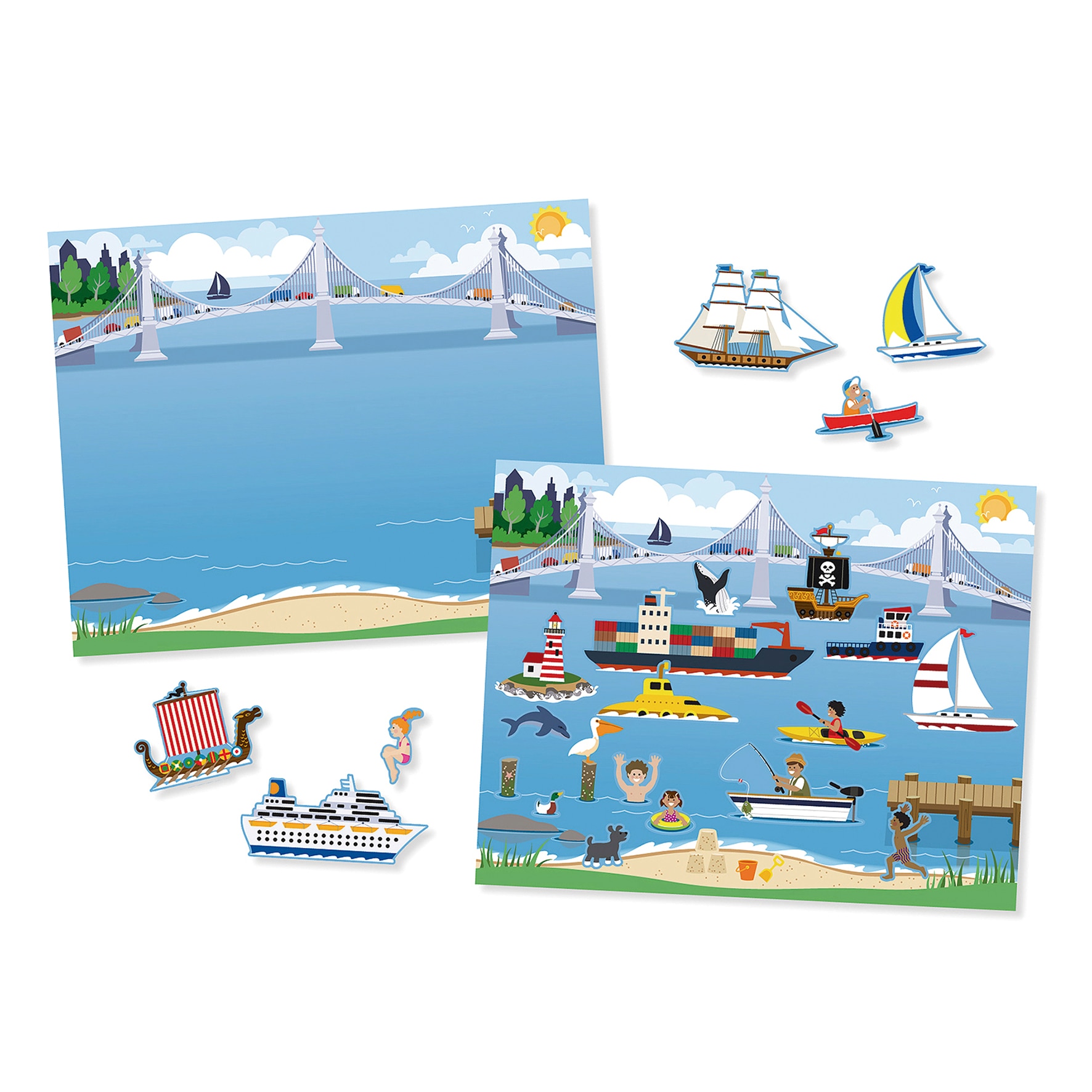Bloc Adhesivos Reut Vehiculos Melissa & Doug 2