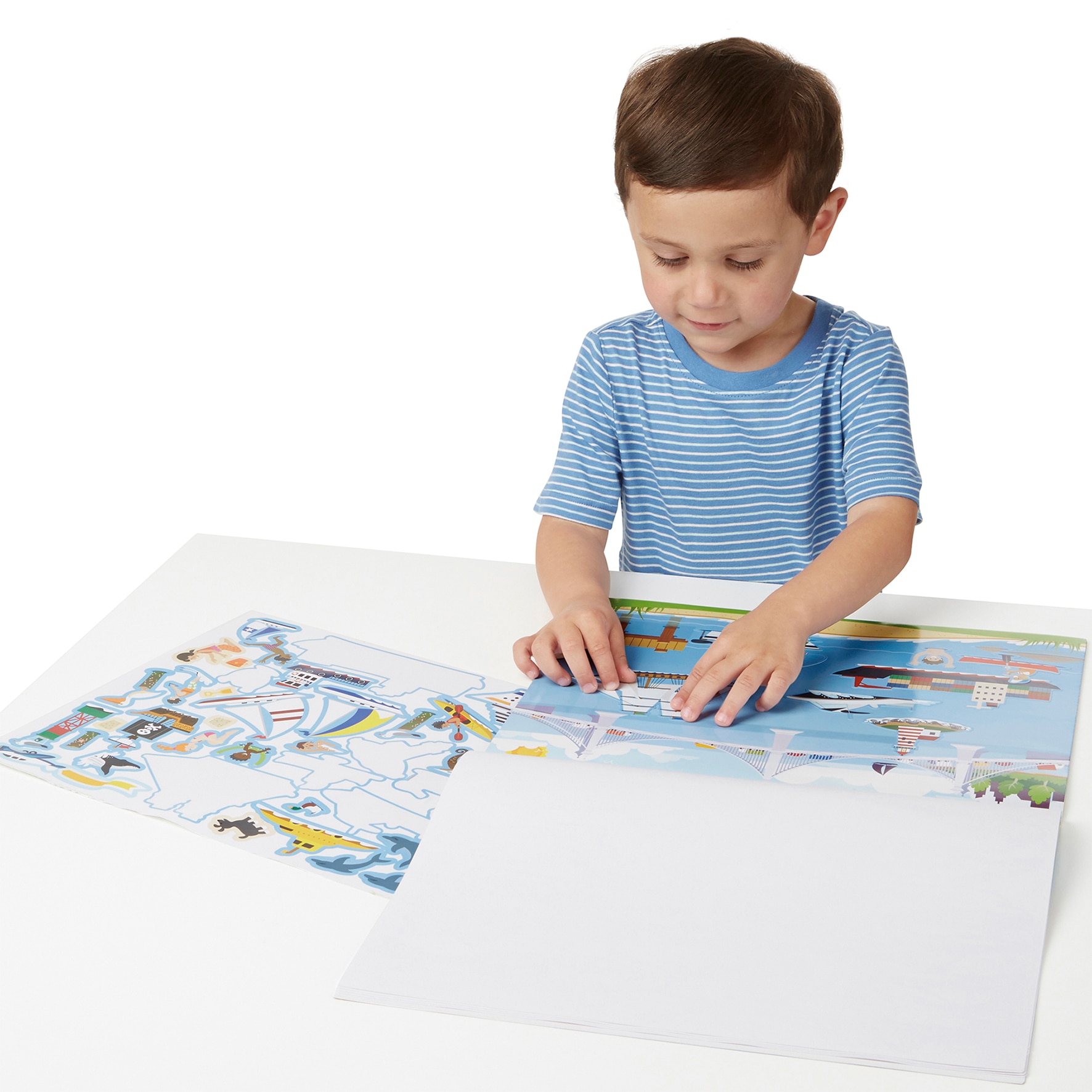 Bloc Adhesivos Reut Vehiculos Melissa & Doug 3