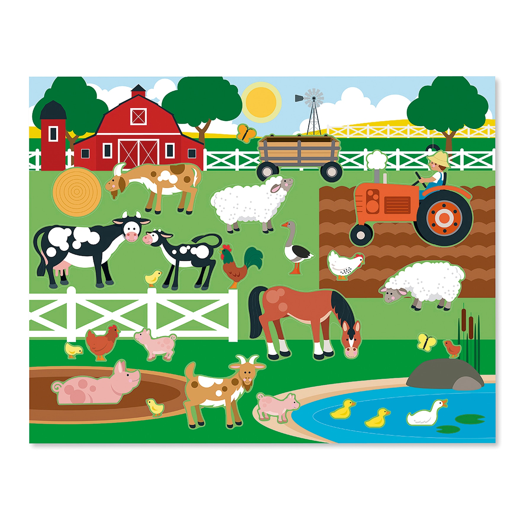 Bloc Adhesivos Reut Habitats Melissa & Doug 3