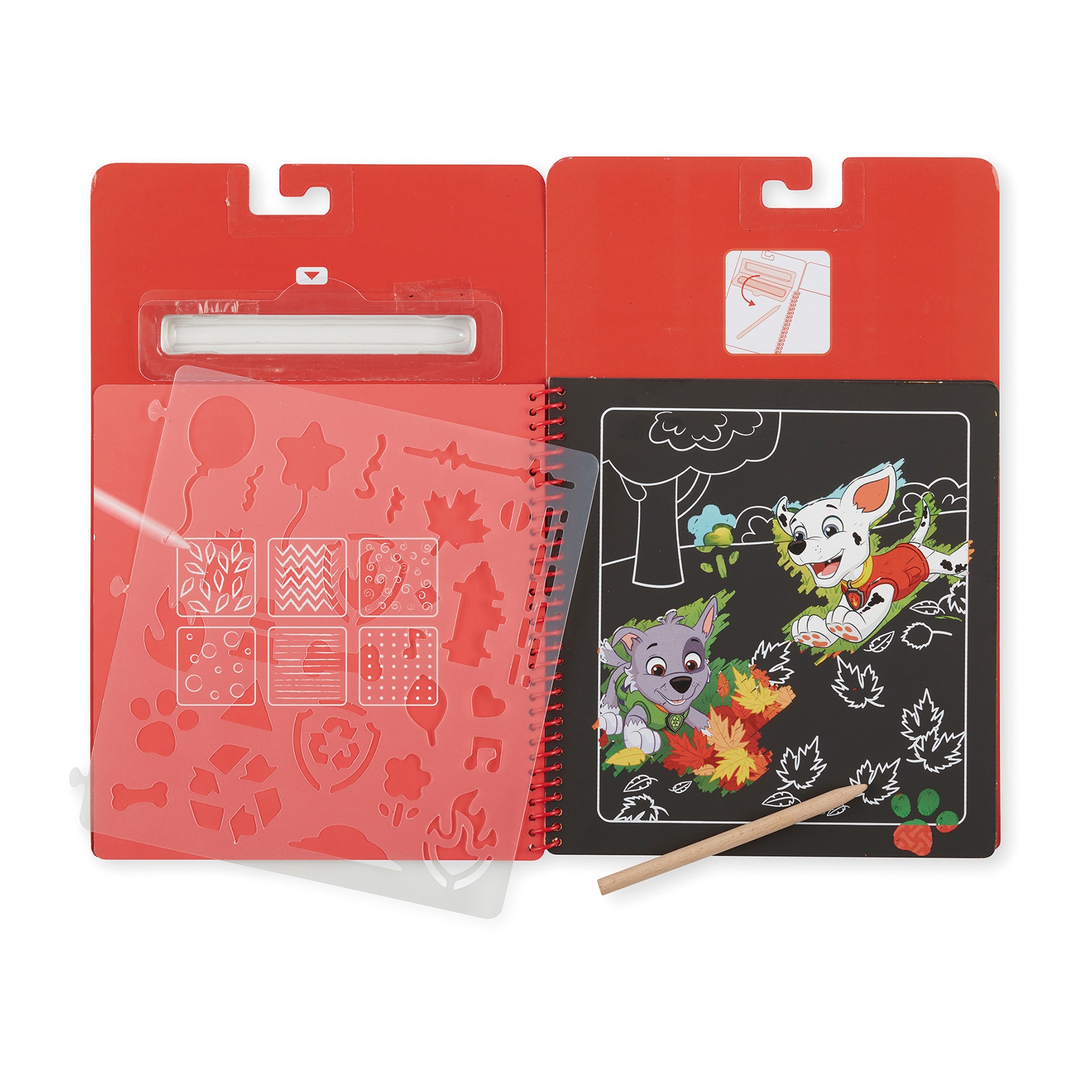 Paw Patrol Scratch Art Assortment W/Tray Melissa & Doug 2