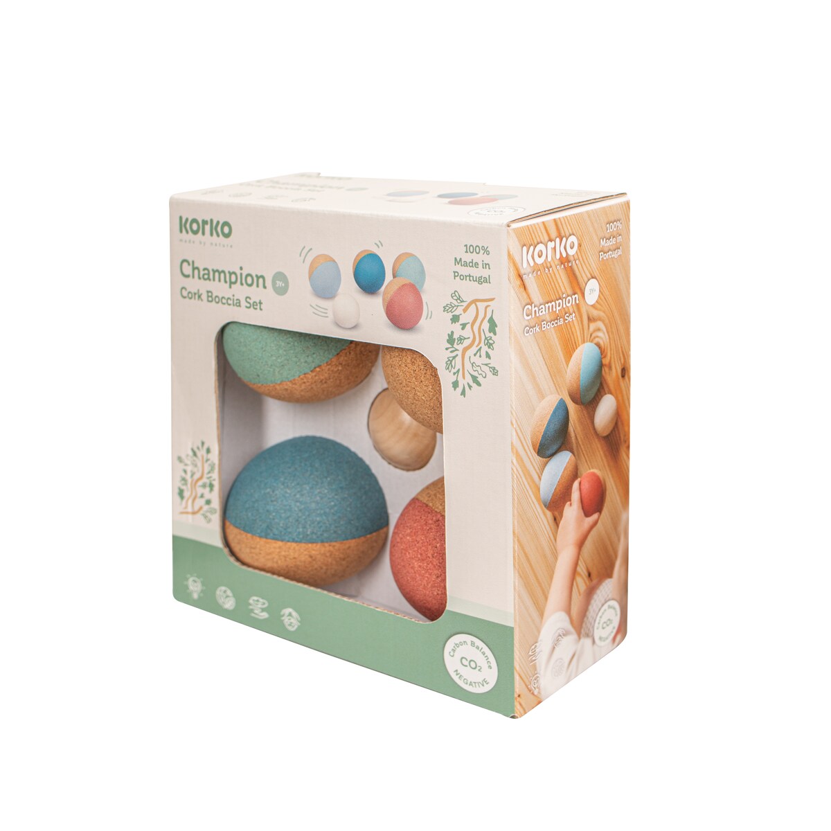 Petanca de corcho Korko 2