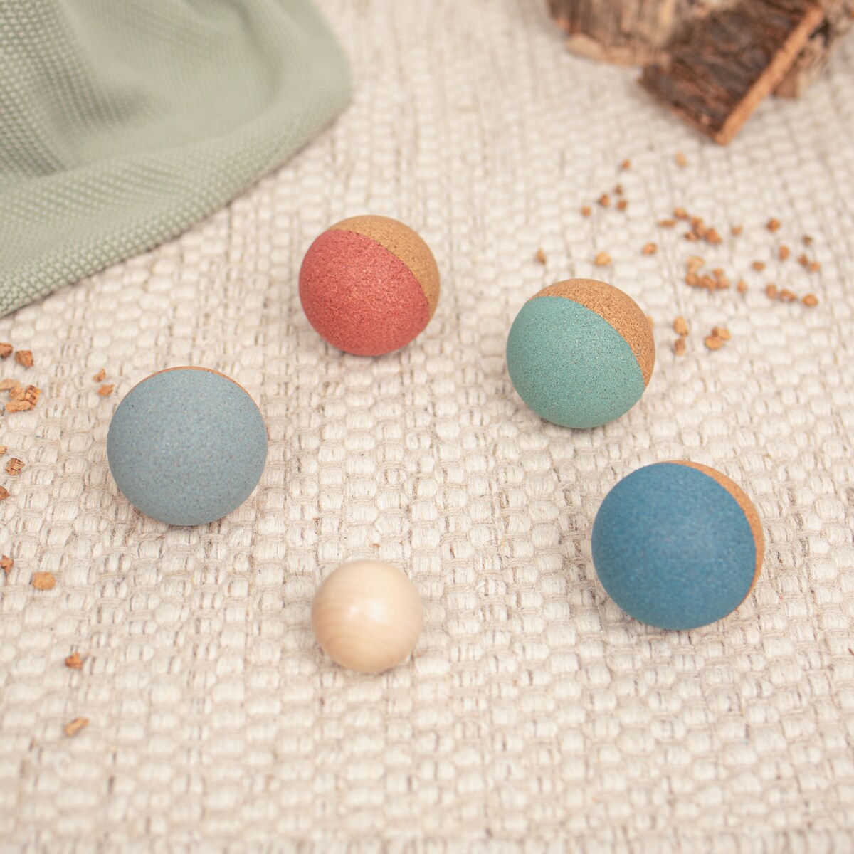 Petanca de corcho Korko 6