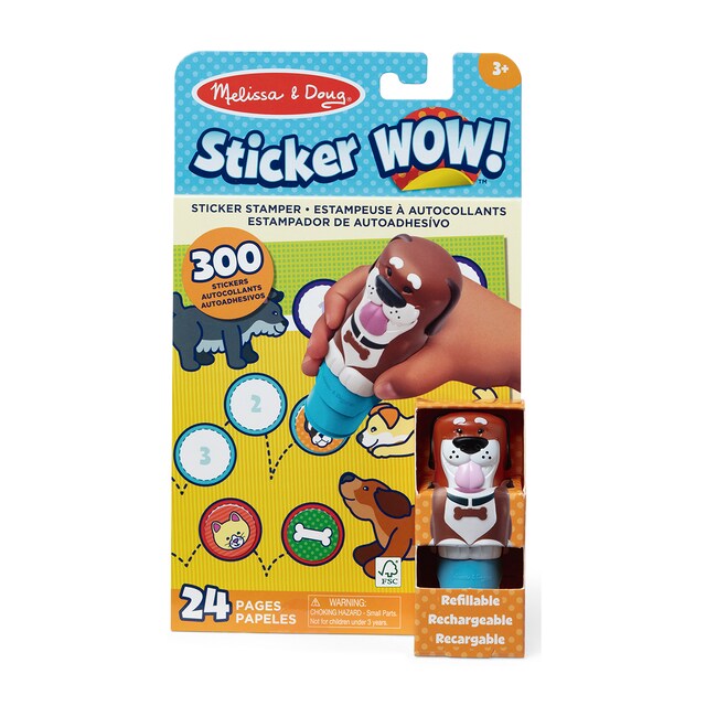 Aplicador Perro Sticker Wow Melissa & Doug