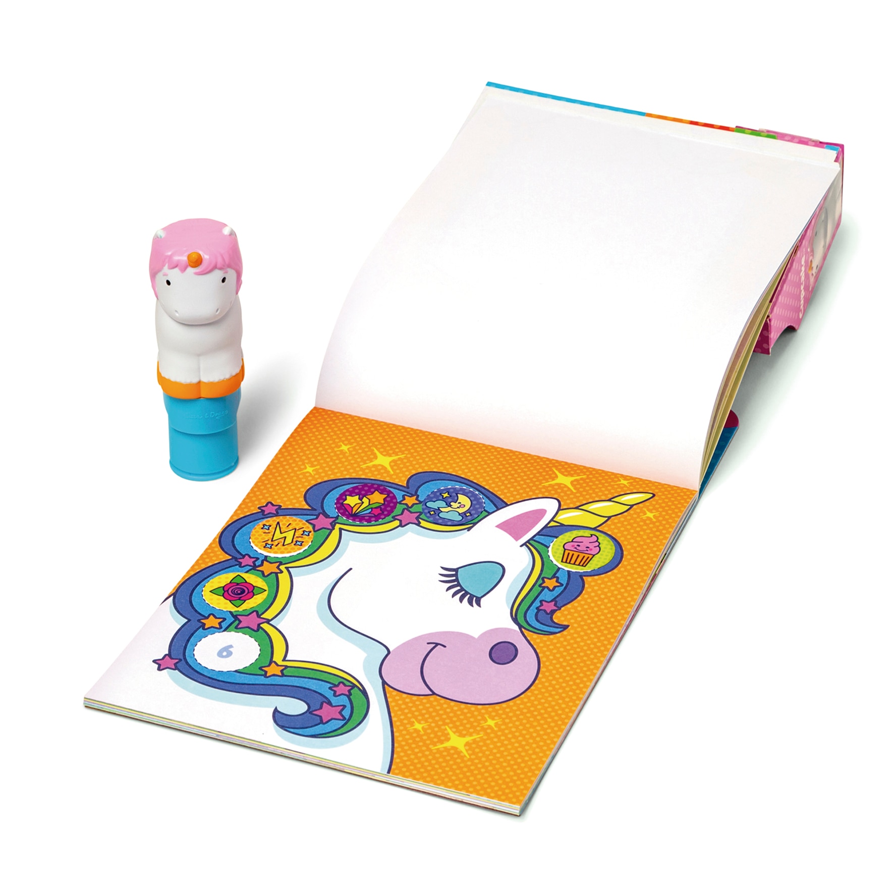 Aplicador Unicornio Sticker Wow Melissa & Doug 2