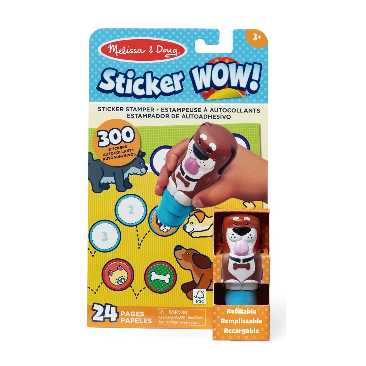 Imagen 0 de Cuaderno de Actividades Sticker Wow! sello Perro con Pegatinas Melissa & Doug