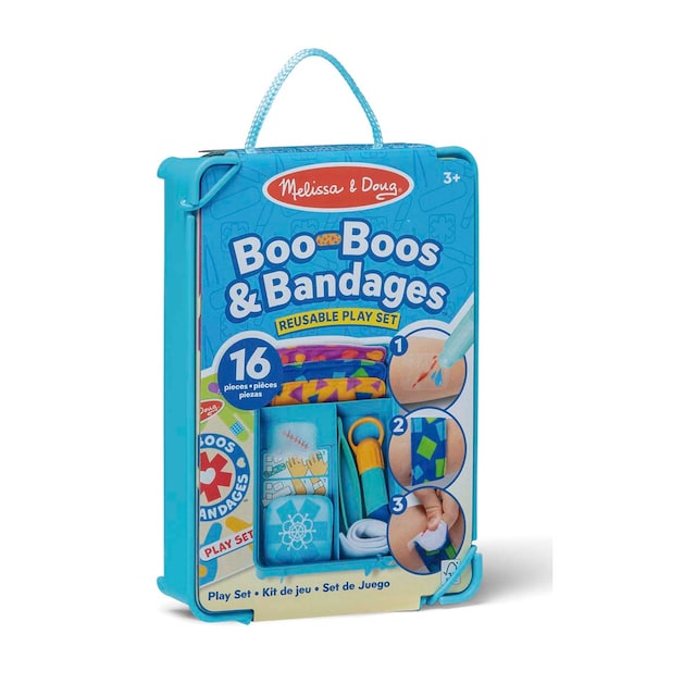 Imagen 0 de Play Set Boo-Boos y vendajes reutilizables Melissa & Doug