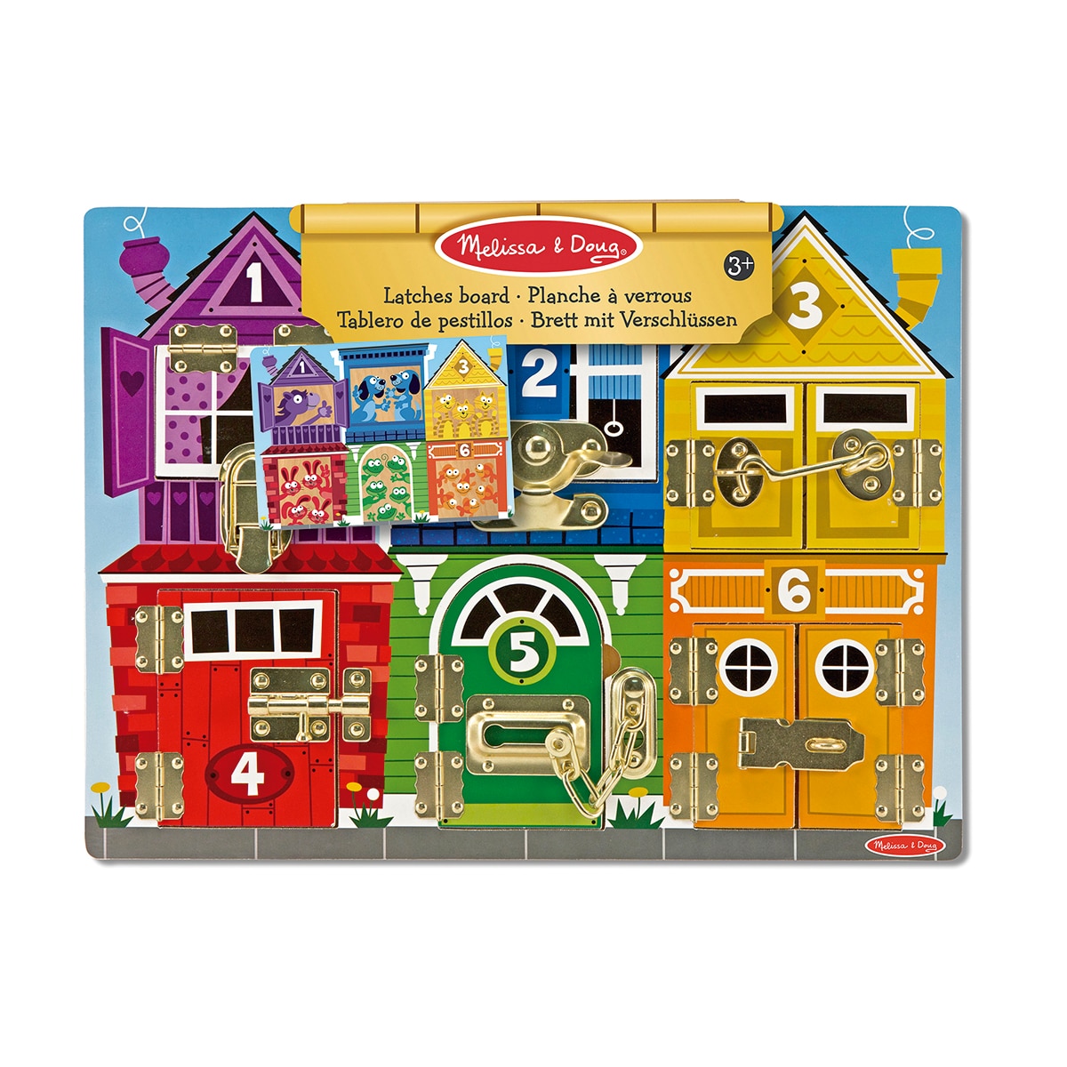 Imagen 0 de Tablero pestillos y cerrojos Melissa & Doug