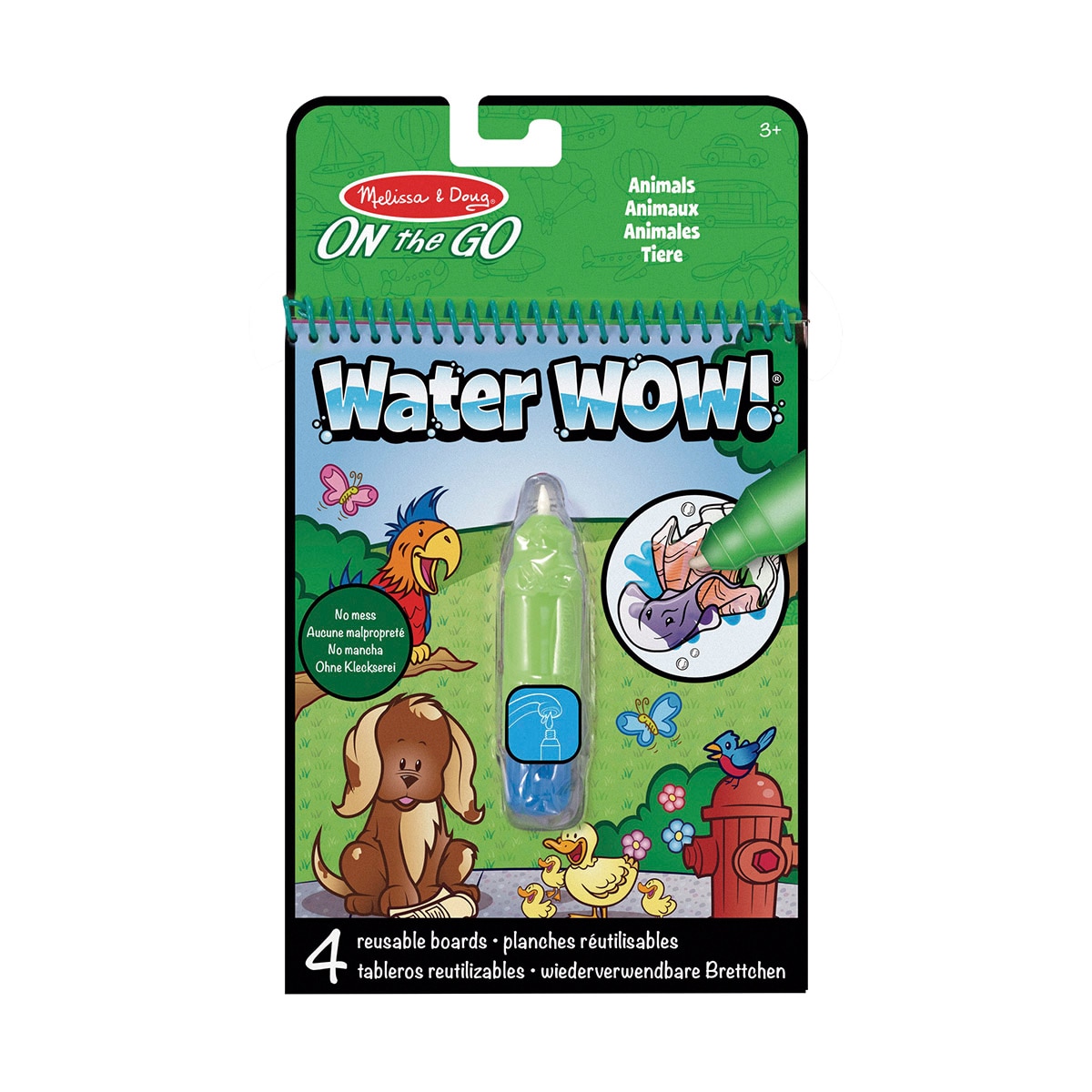Imagen 0 de Cuaderno de actividades Water Wow! Animales Melissa & Doug