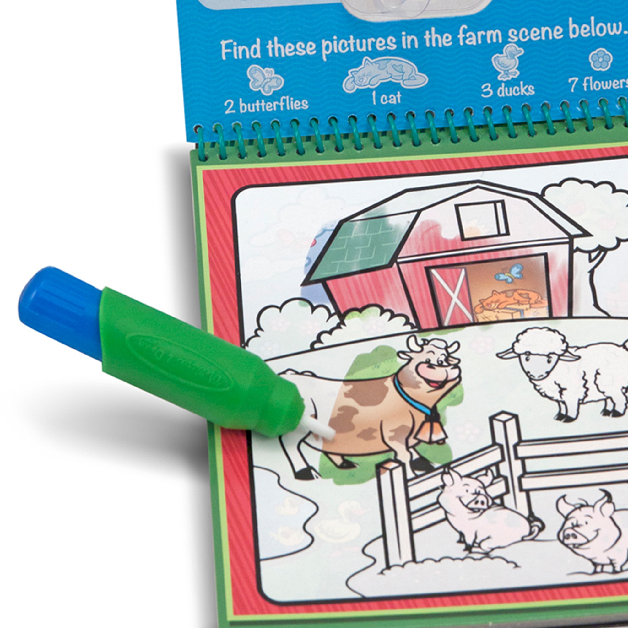 Cuaderno de actividades Water Wow! Animales Melissa & Doug 2