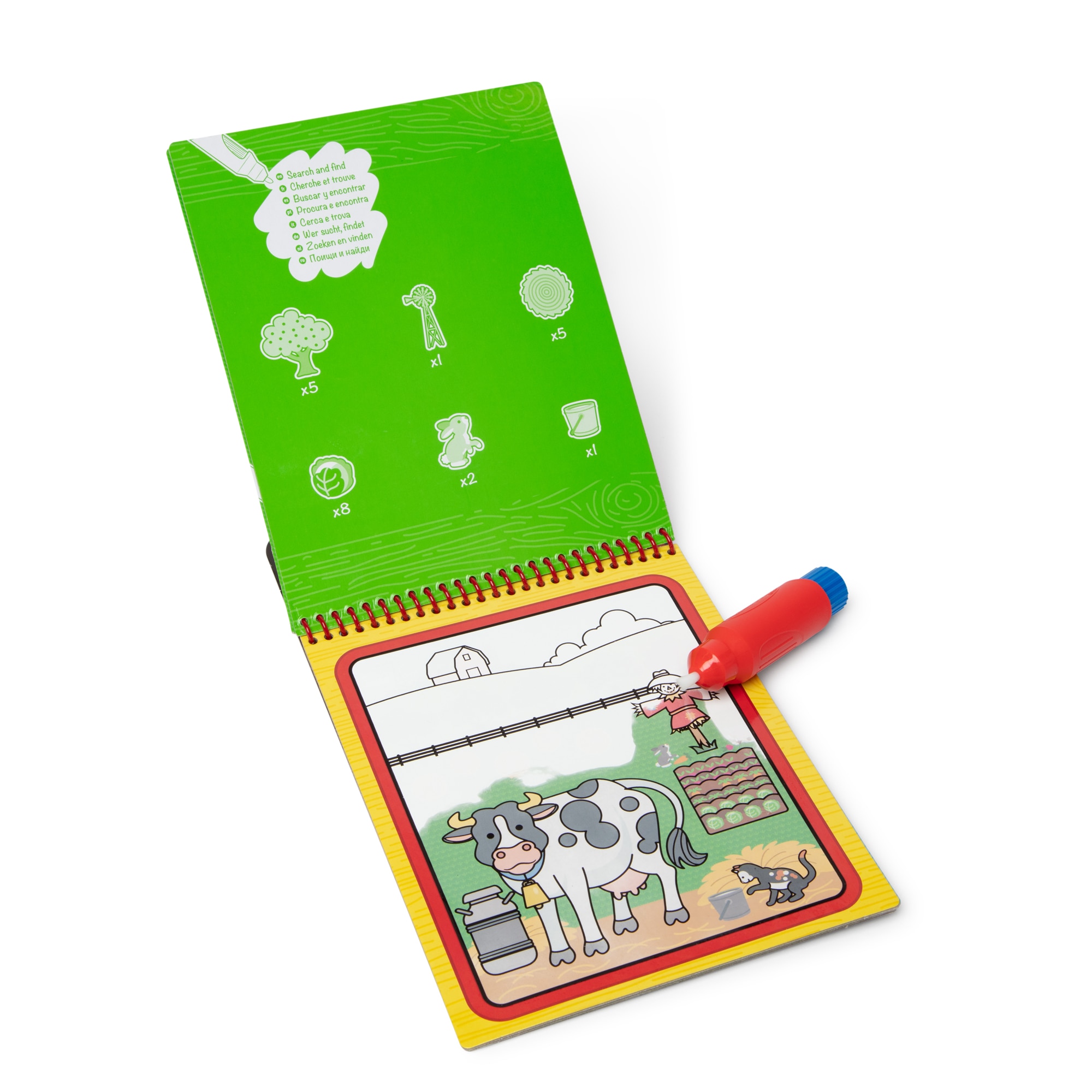 Cuaderno de actividades Water Wow! GranjaMelissa & Doug 2