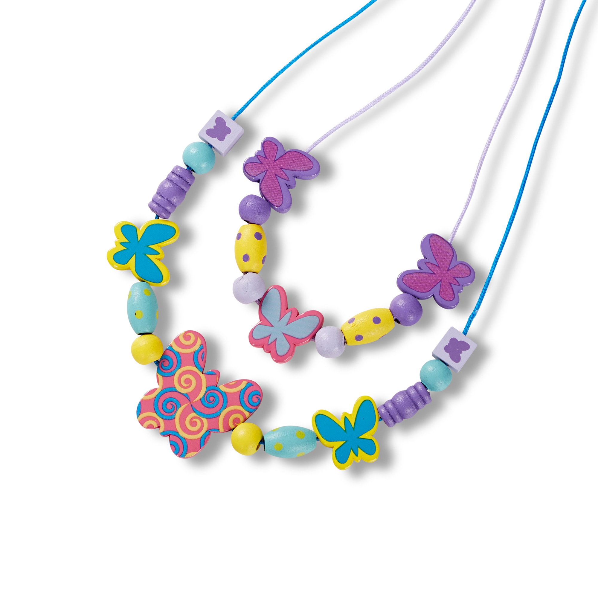 Set de Cuentas Madera Mariposas Melissa & Doug 2