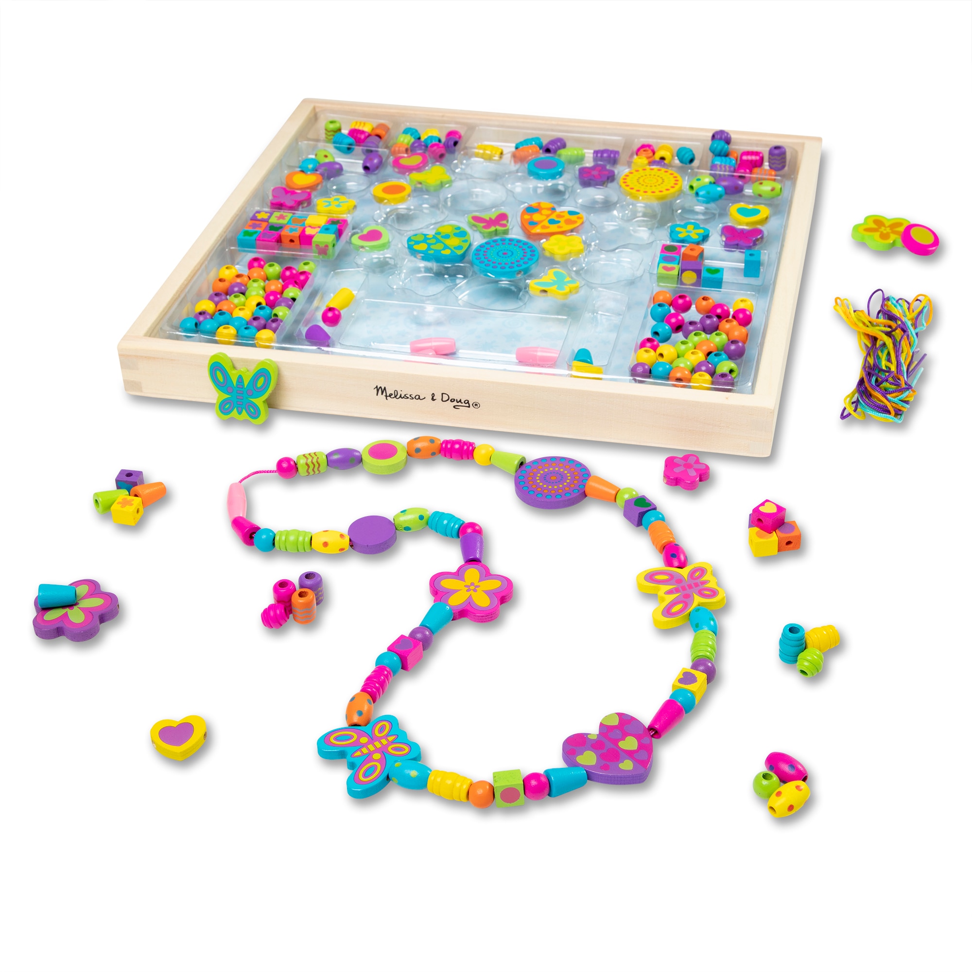 Set de Cuentas Madera Melissa & Doug 2