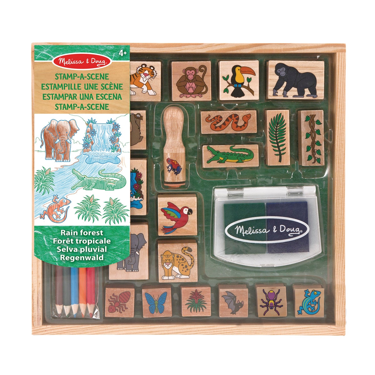 Imagen 0 de Set de Sellos Madera Hadas 26 piezas Melissa & Doug