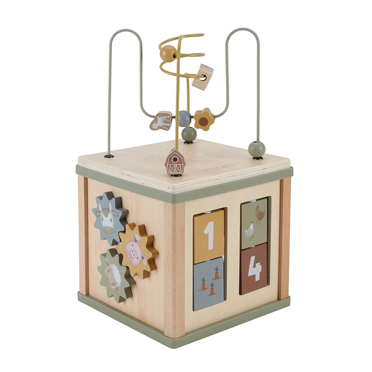 Cubo de actividades pequeña Granja Fsc Little Dutch 2