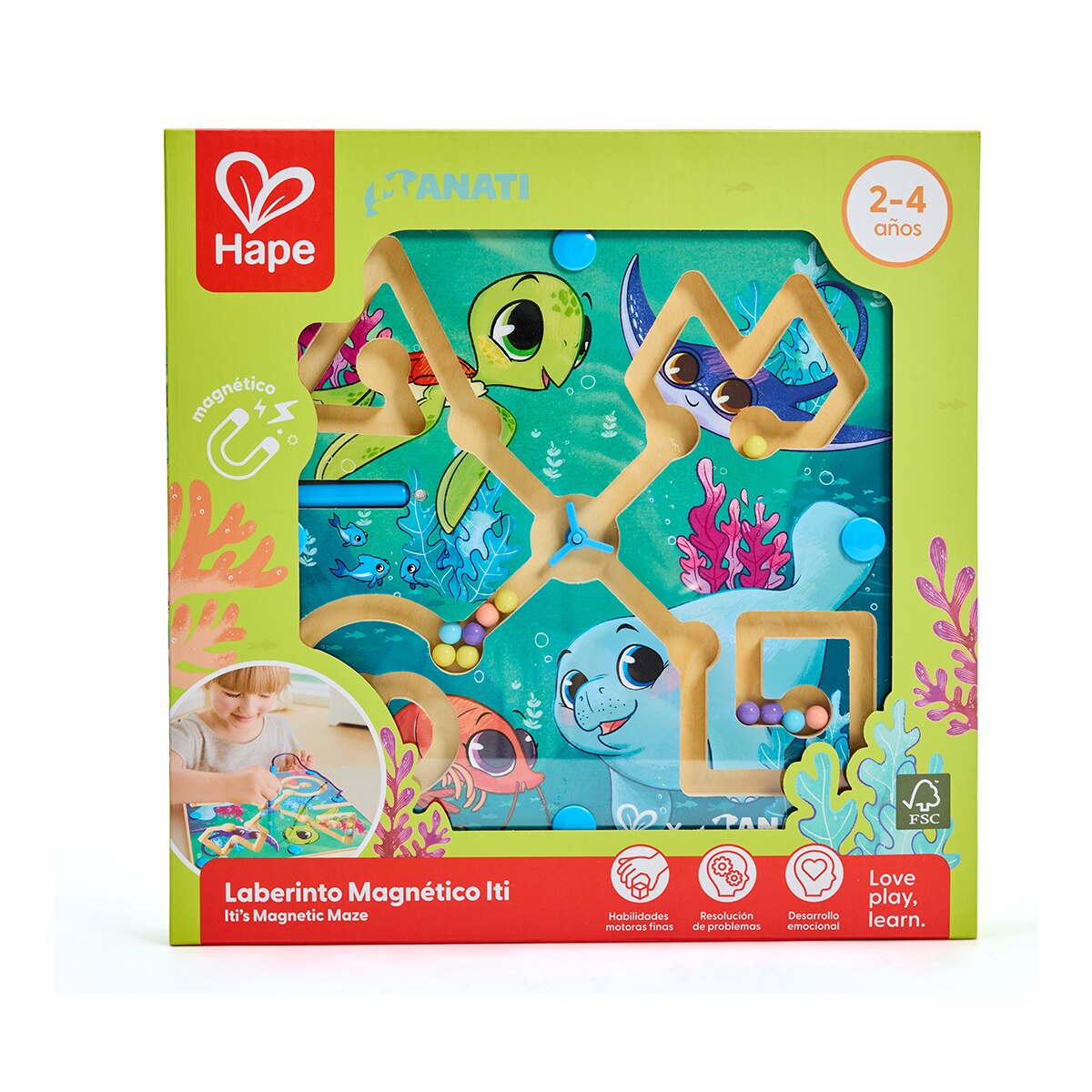 Hape – Laberinto magnético el pequeño Manatí Hape.