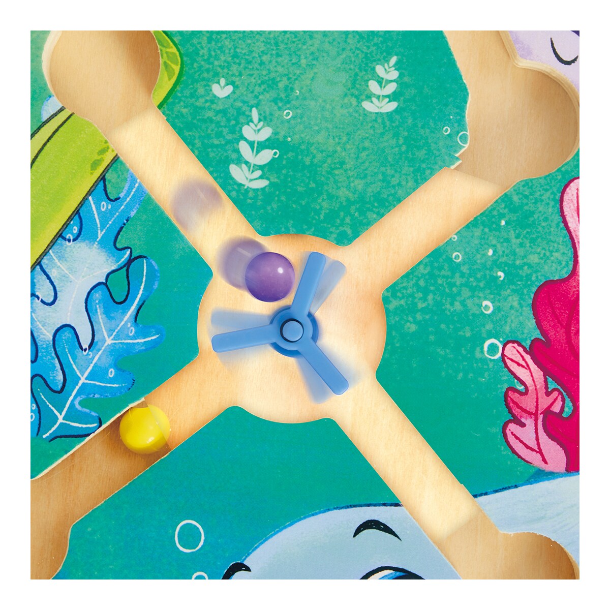 Laberinto magnético el pequeño Manatí Hape 3