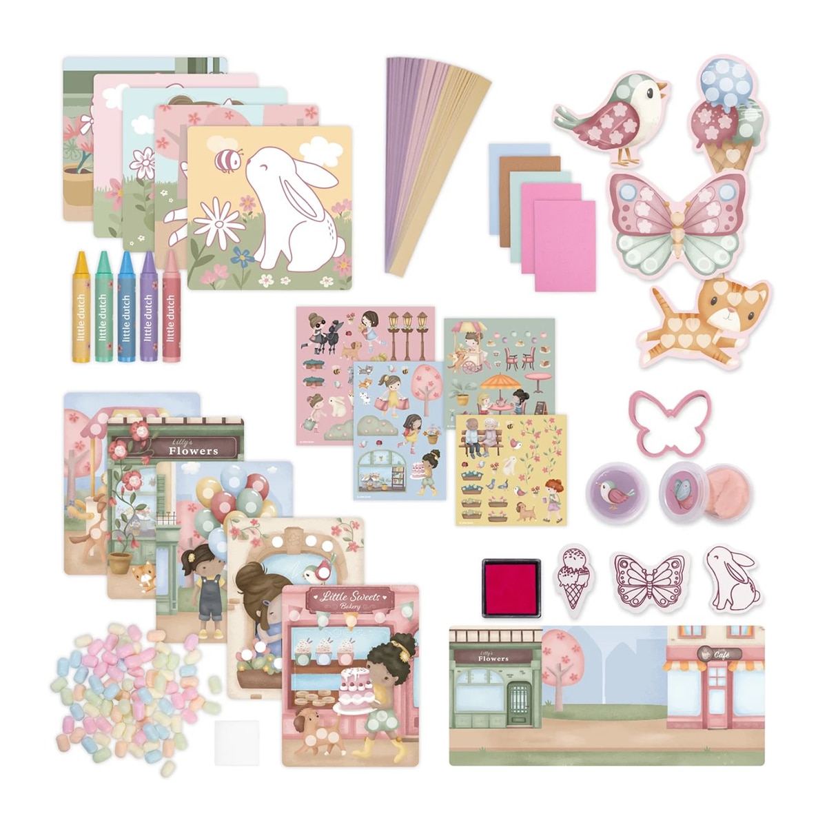 Caja De Creatividad Xl Rosa Little Dutch 2