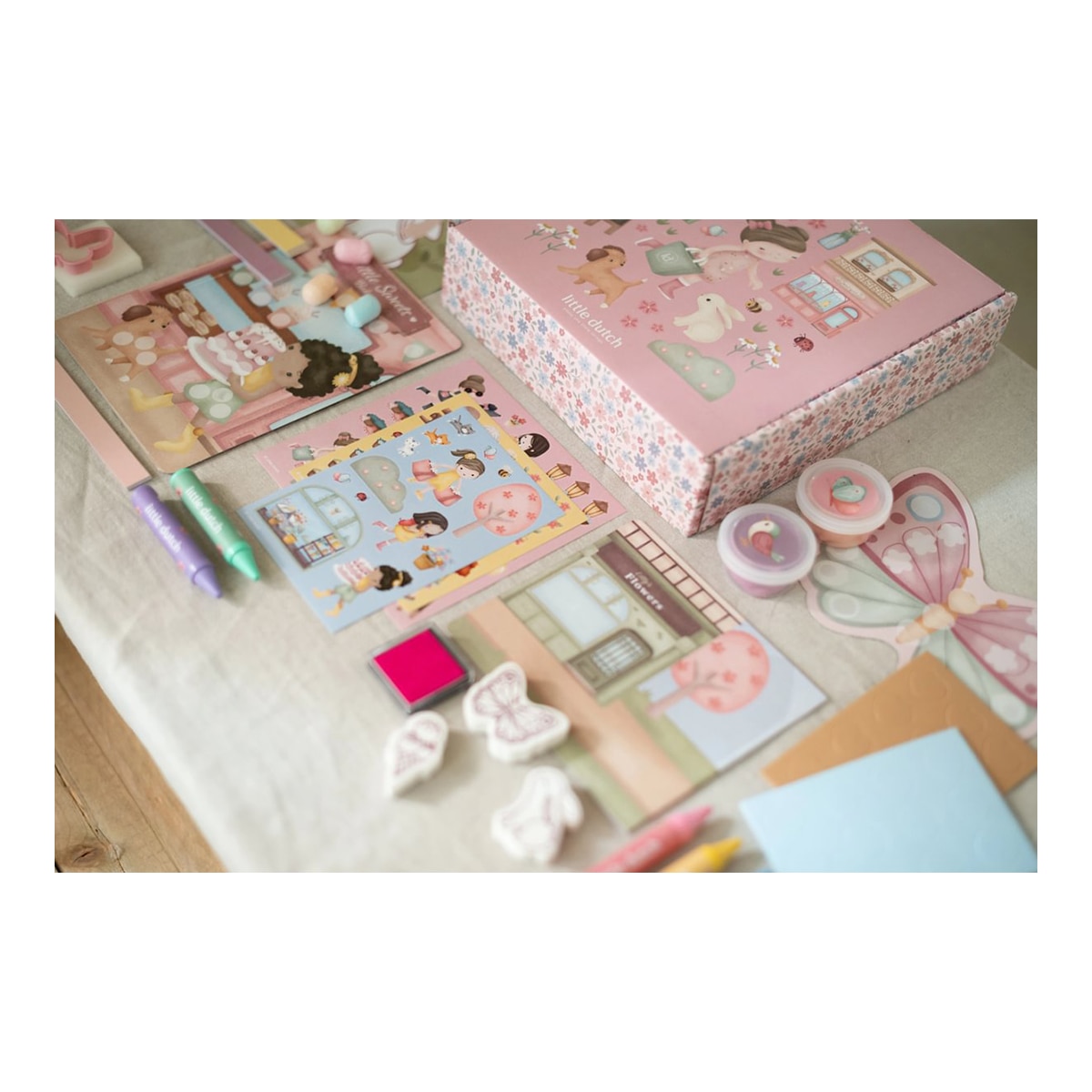 Caja De Creatividad Xl Rosa Little Dutch 3