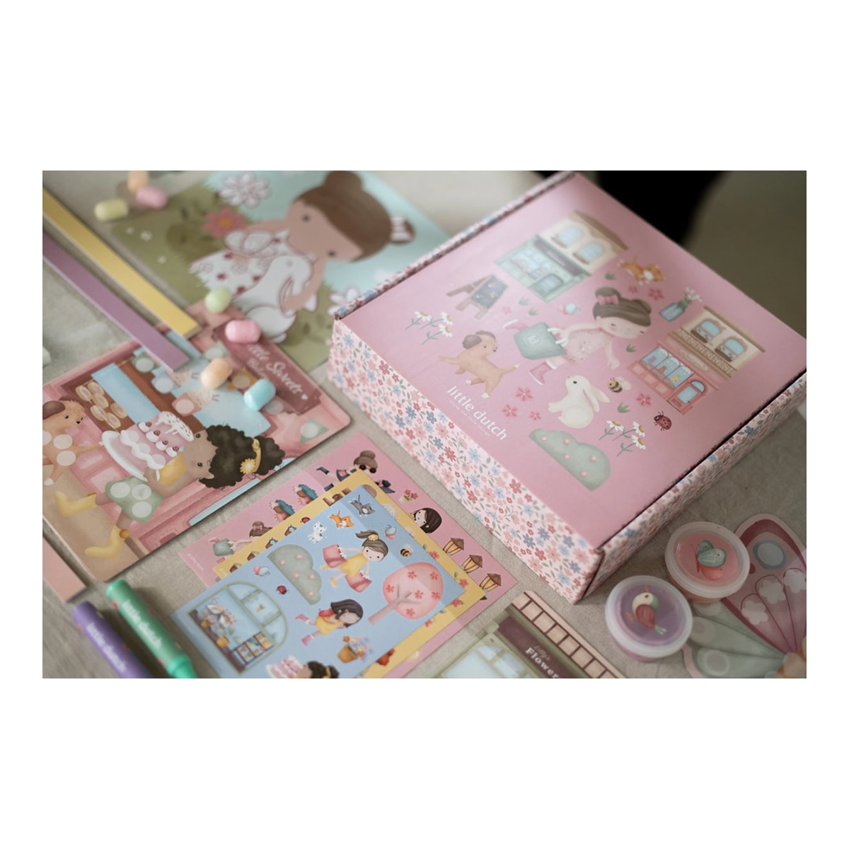 Caja De Creatividad Xl Rosa Little Dutch 6