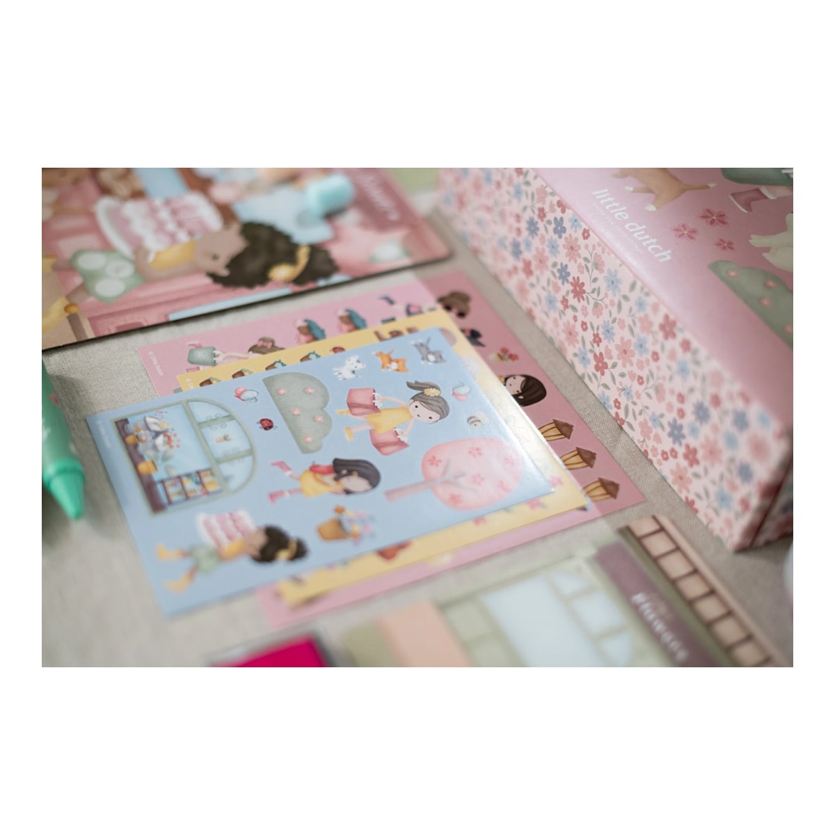Caja De Creatividad Xl Rosa Little Dutch 7