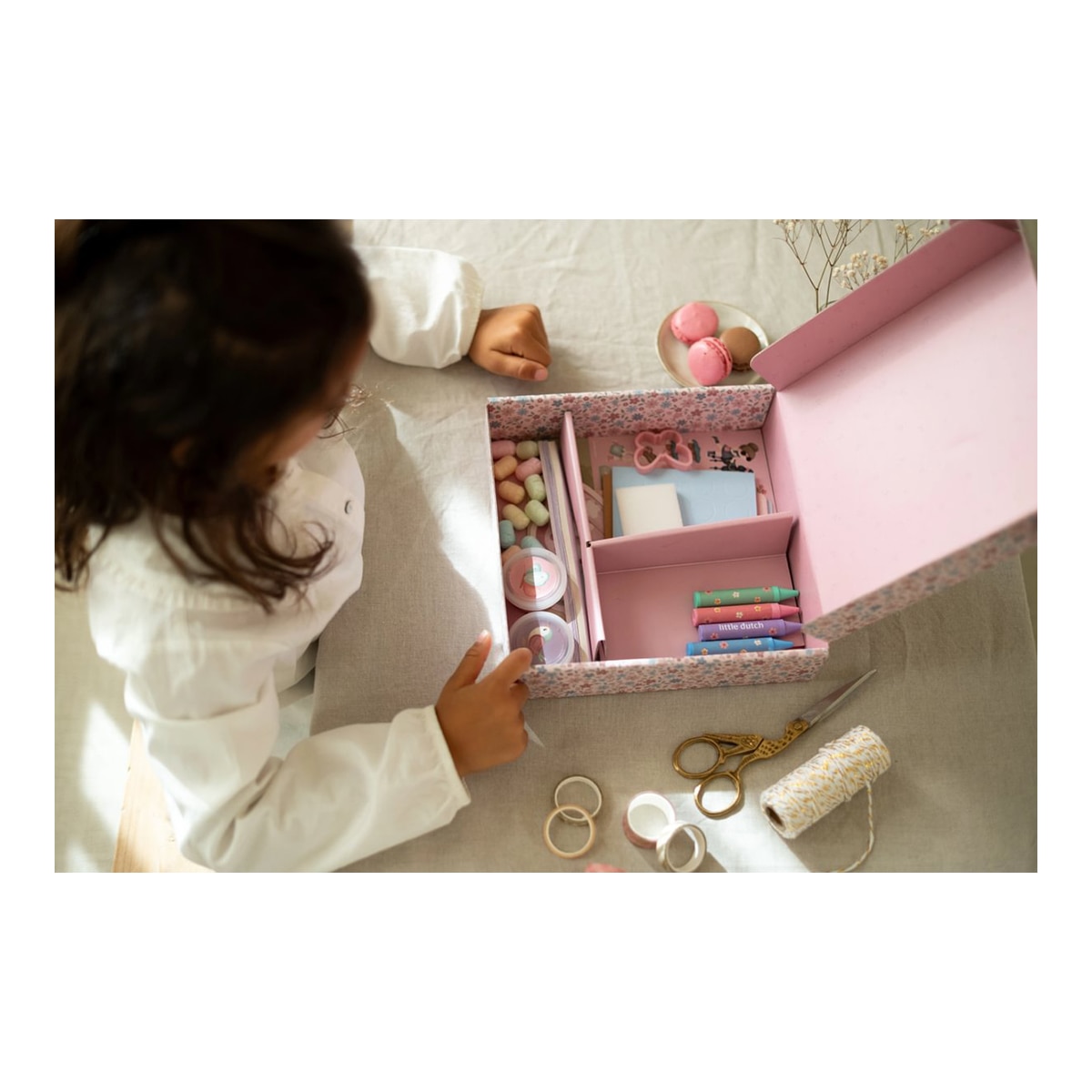 Caja De Creatividad Xl Rosa Little Dutch 11