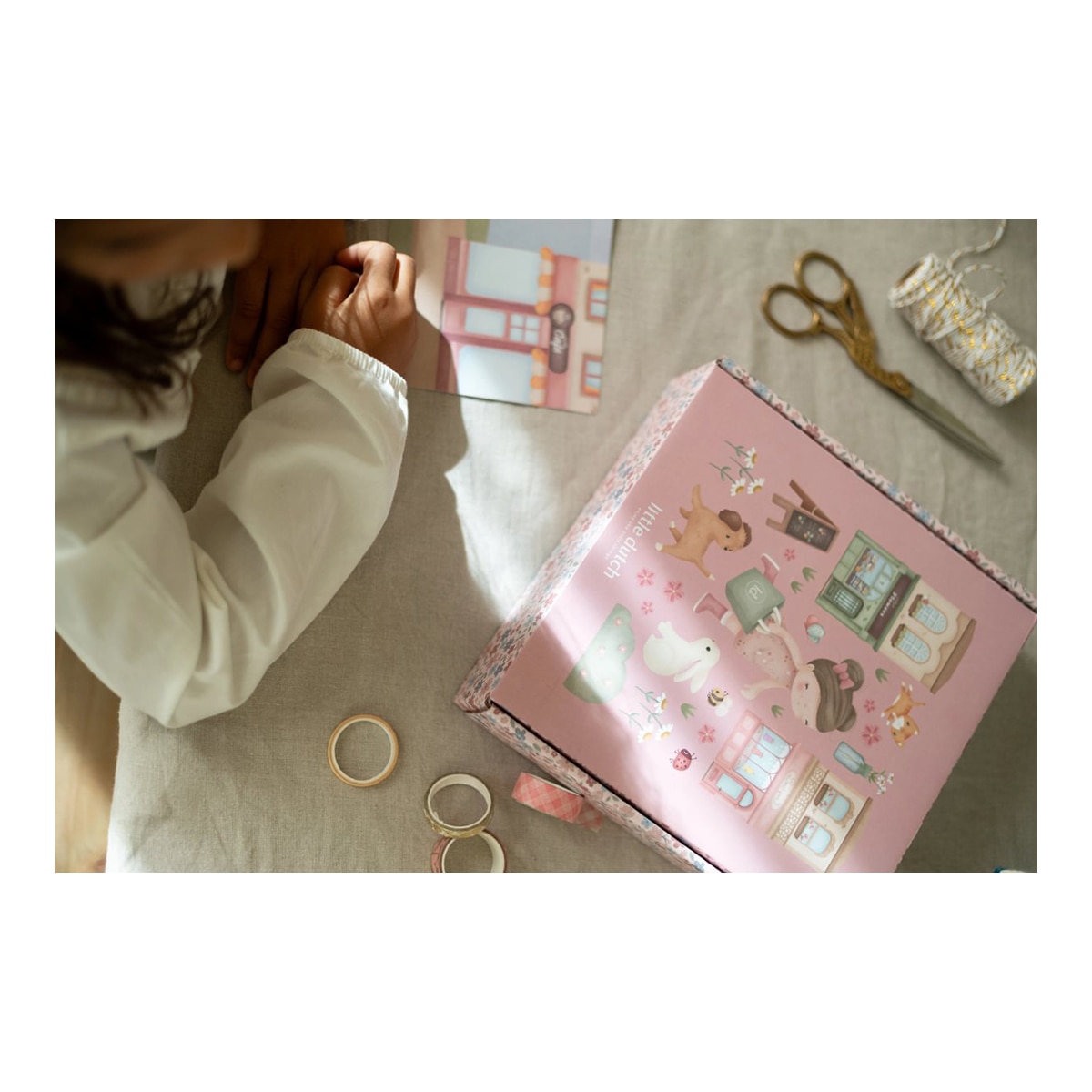 Caja De Creatividad Xl Rosa Little Dutch 12