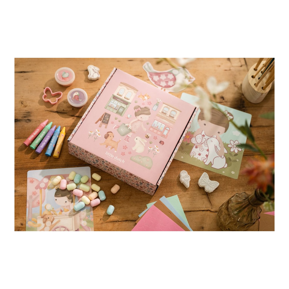 Caja De Creatividad Xl Rosa Little Dutch 13