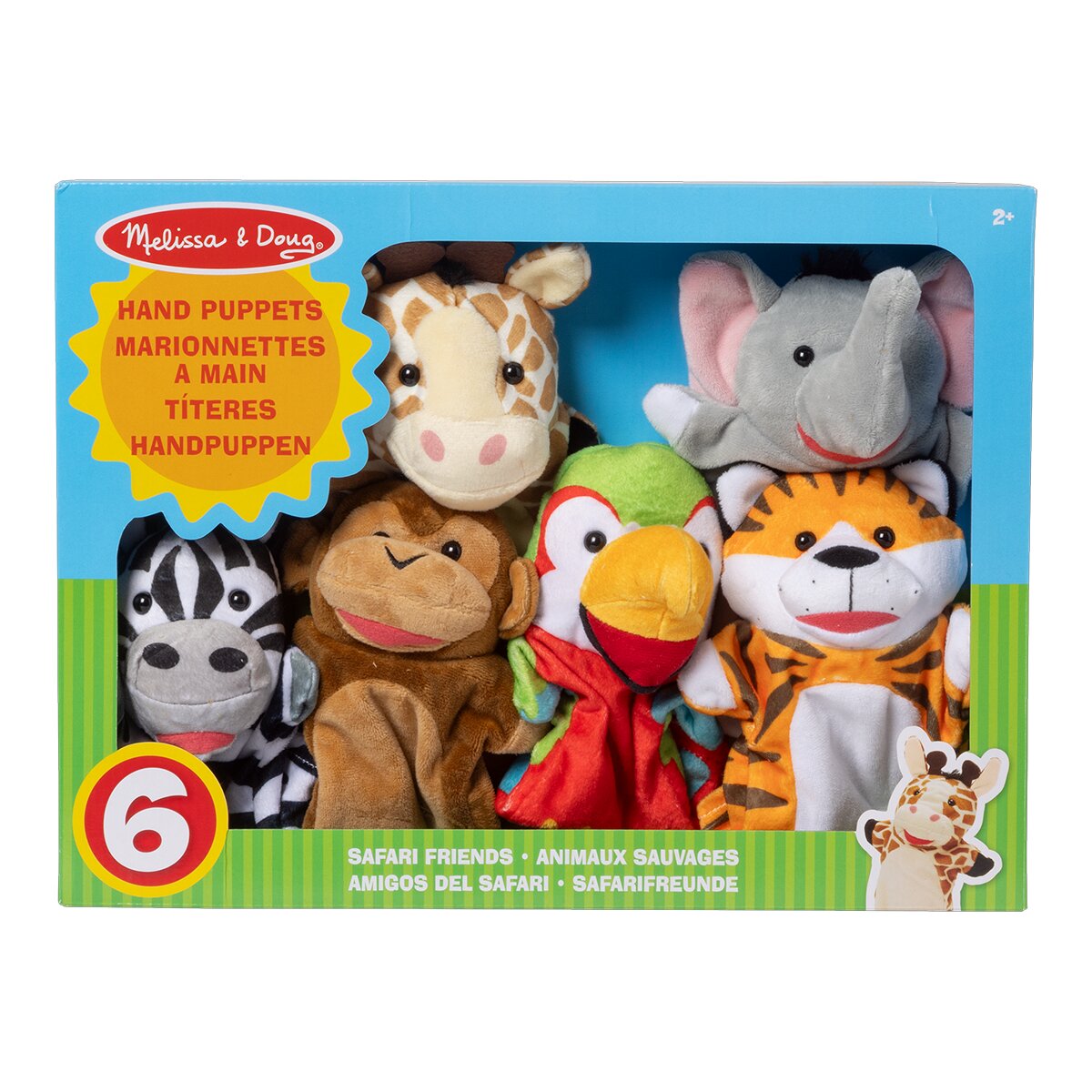 Imagen 0 de Marionetas de safari Melissa & Doug Spin Master