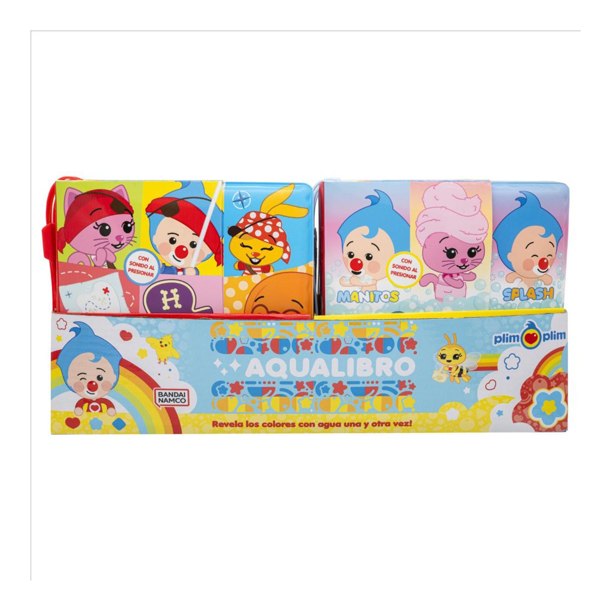 Imagen 0 de Cuento de baño Aquasplash Plim Plim Bandai modelos surtidos