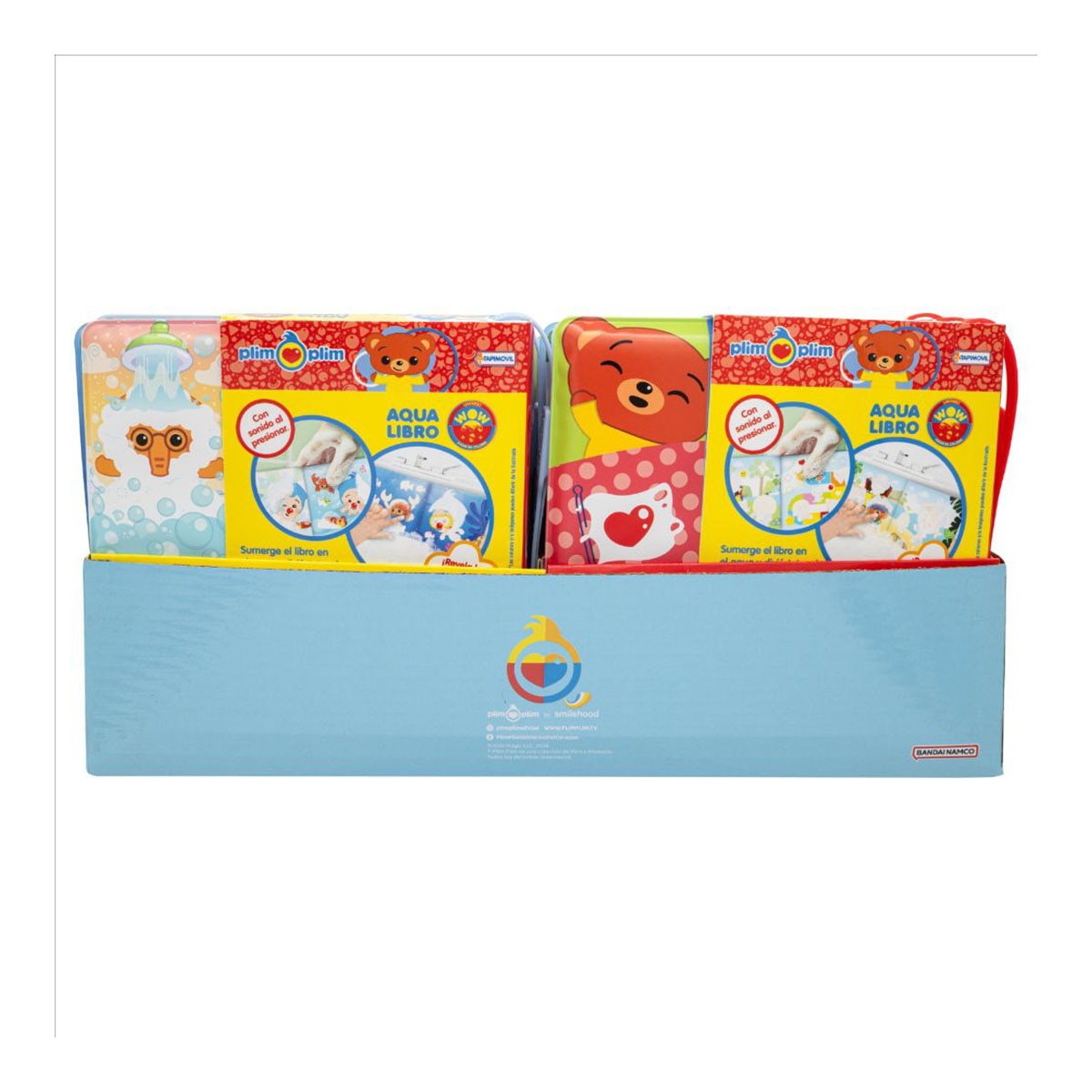 Cuento de baño Aquasplash Plim Plim Bandai modelos surtidos 7
