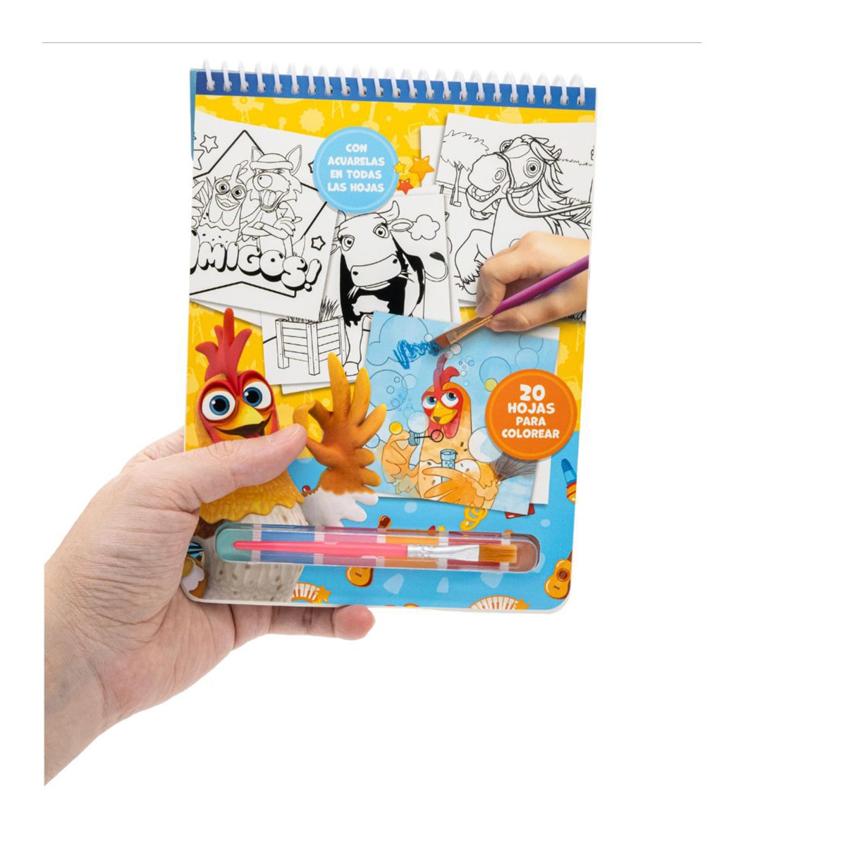 Libros de actividades Wow Collection La Granja de Zenón Bandai modelos surtidos 4