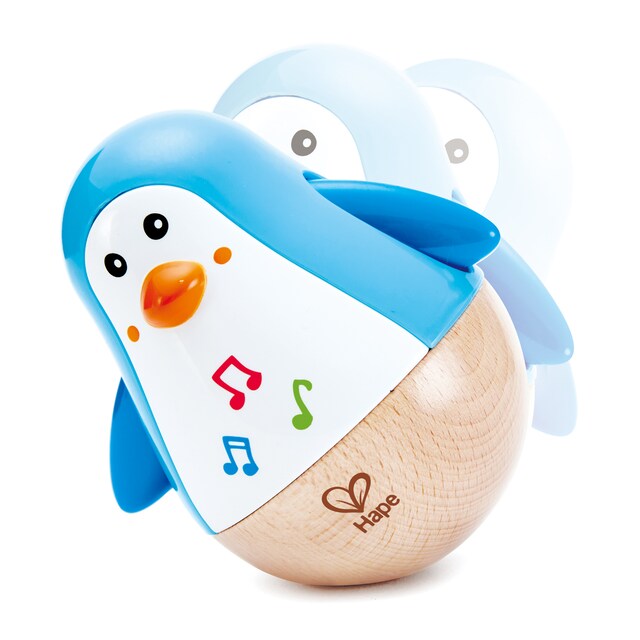 Imagen 0 de Tentetieso pingüino juguete de madera Hape