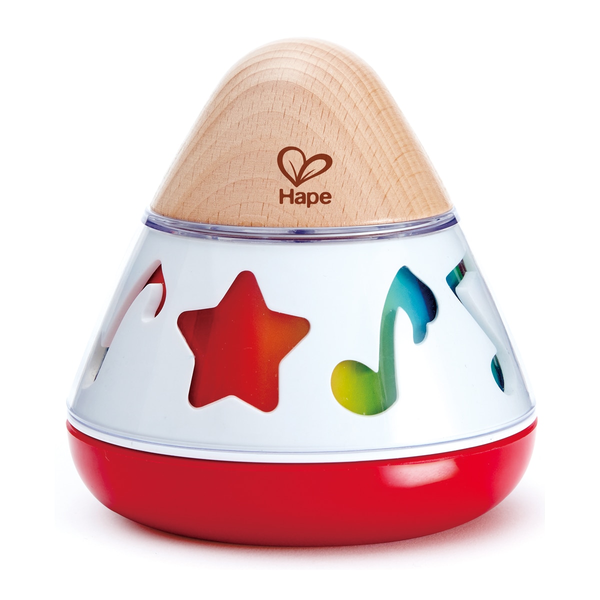 Hape - Caja música giratoria juguete de madera Hape
