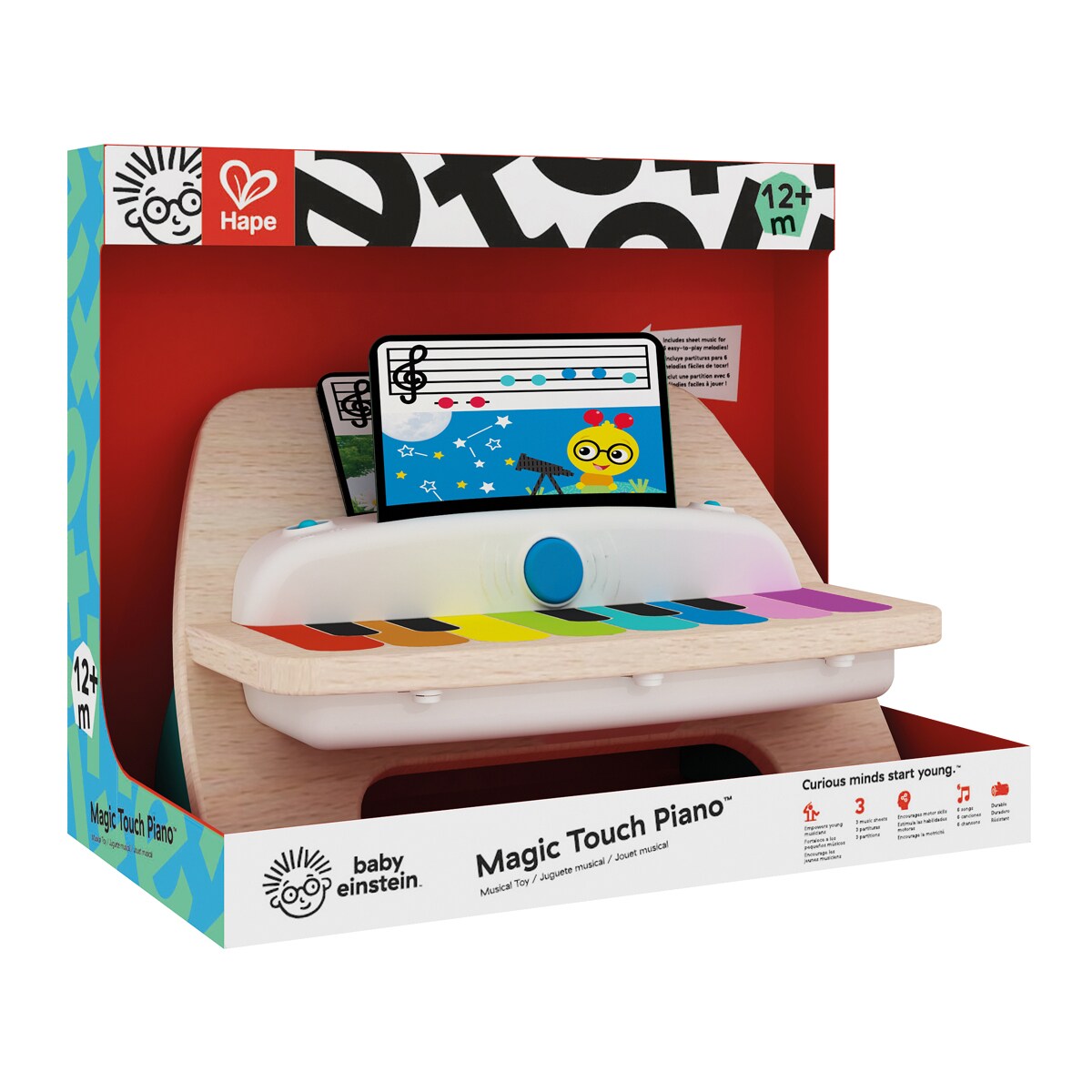 Piano magic touch juguete de madera Baby Einstein 2
