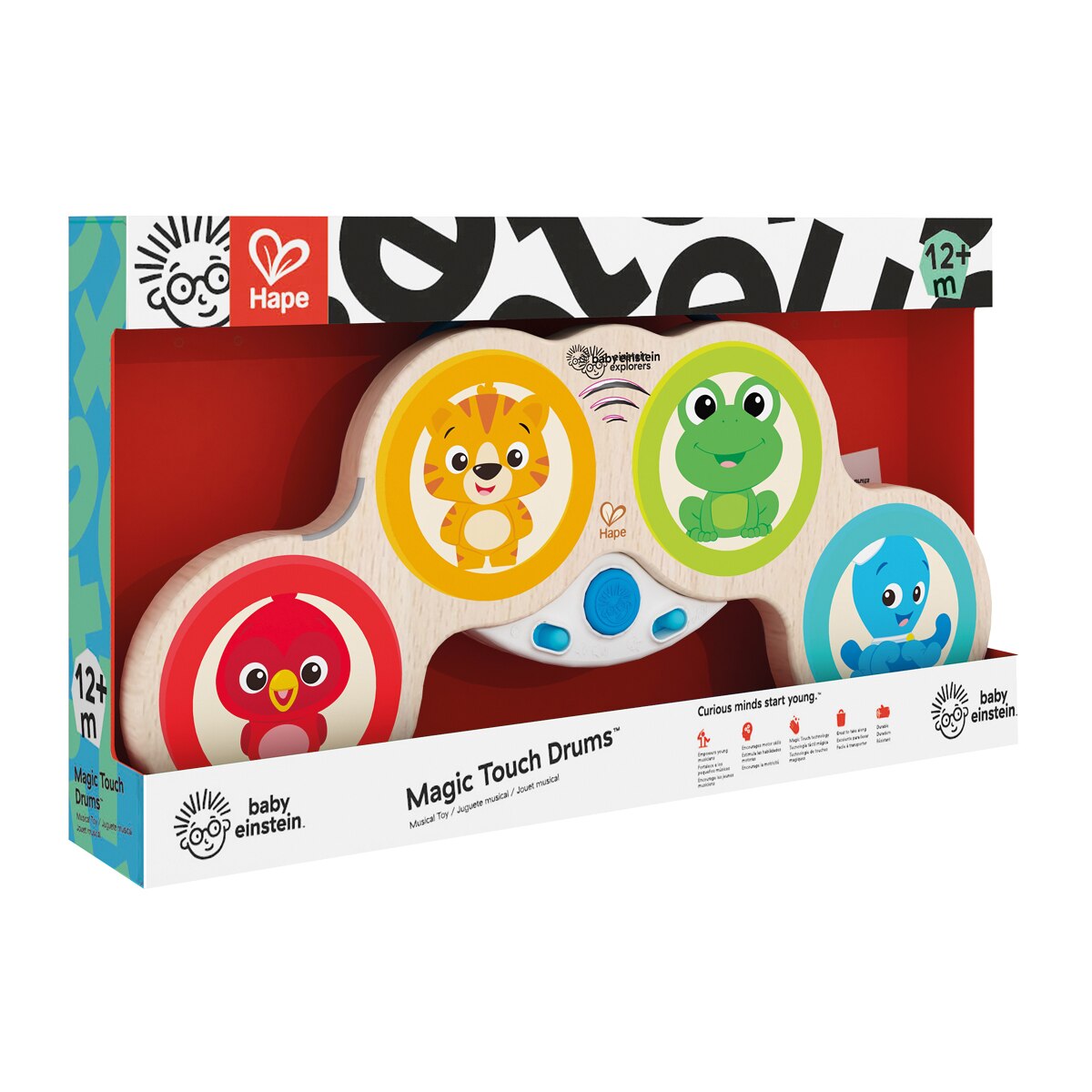Tambores magic touch juguete de madera Baby Einstein 2