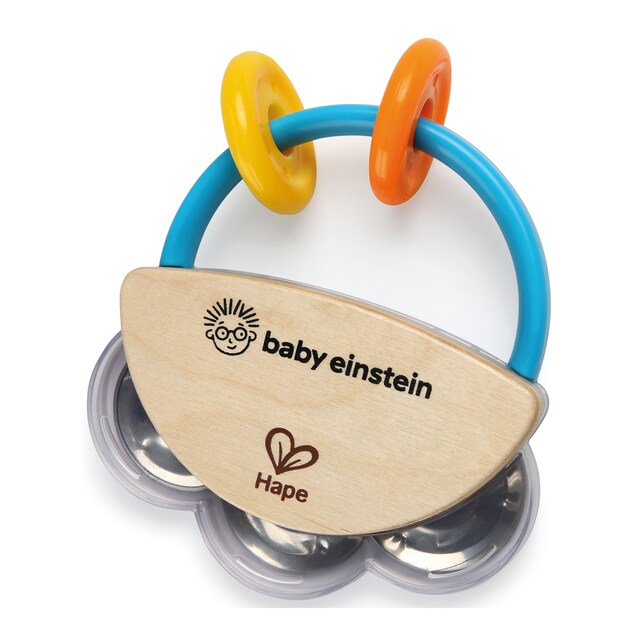 Pandereta sonajero juguete de madera Baby Einstein