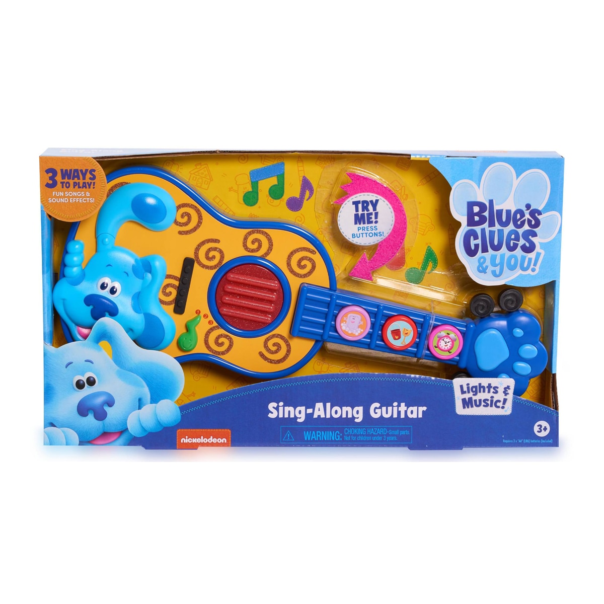 Guitarra Pistas de Blue y Tú - Sing A Long Guitar Blues Clues Famosa 2