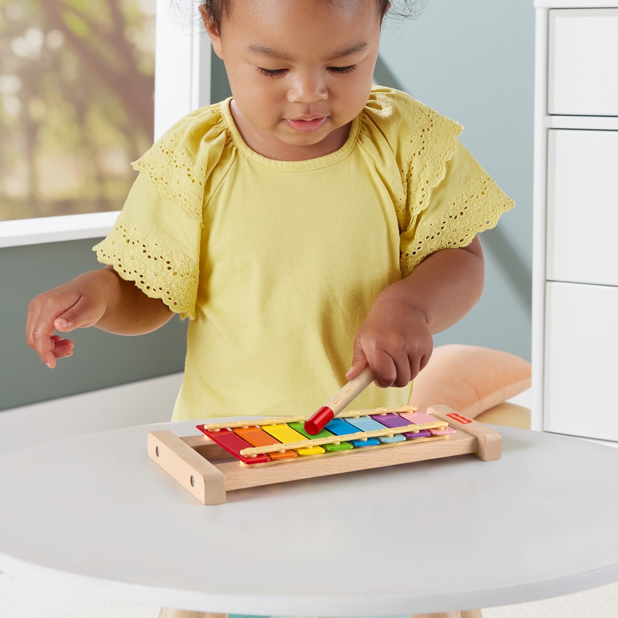 Xilófono musical de madera Fisher-Price 2