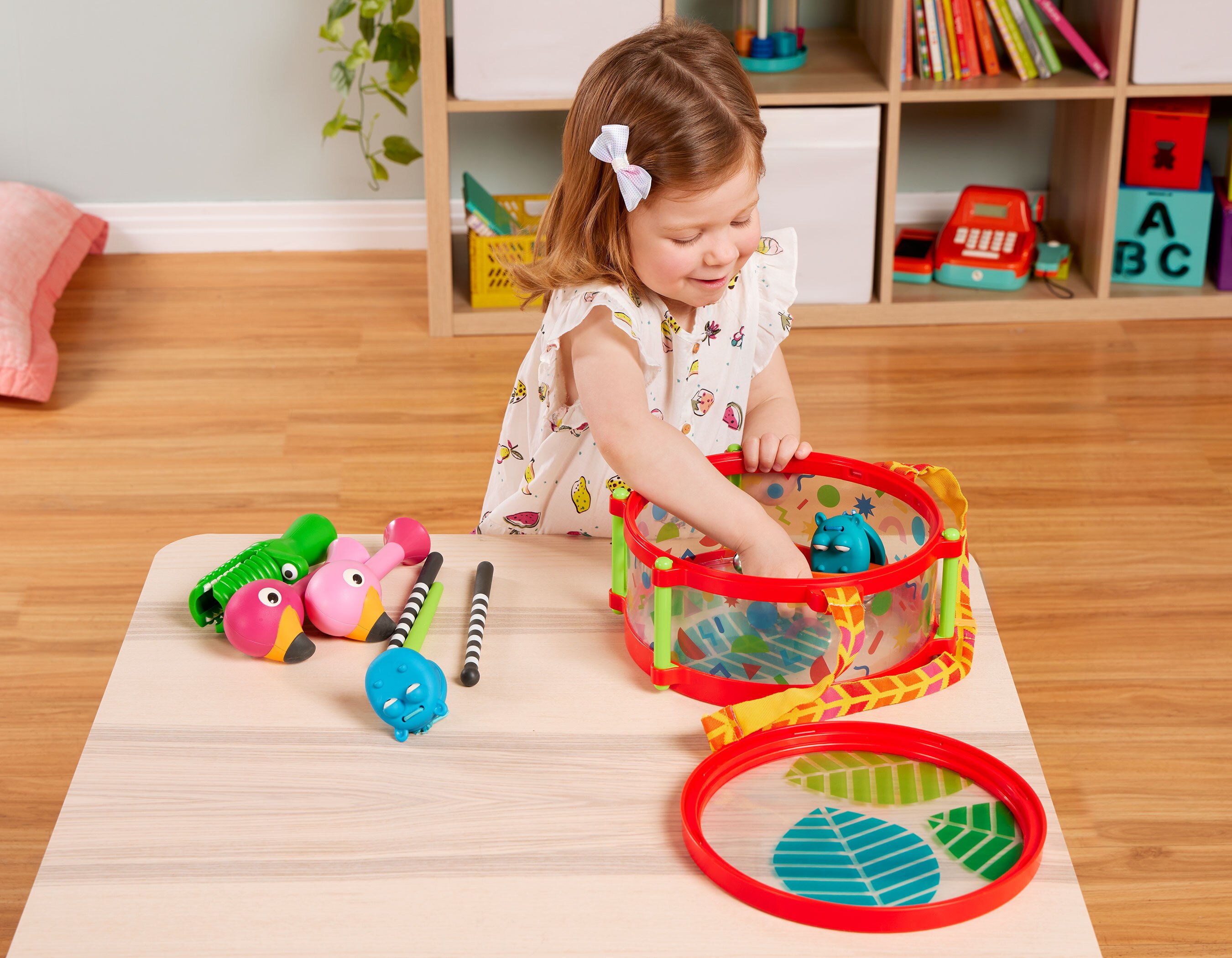 Set Tambor con instrumentos musicales Battat 4