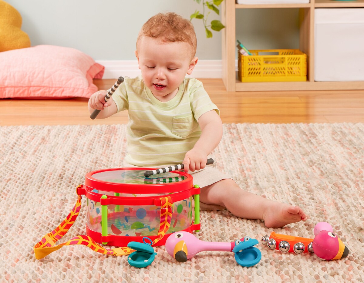 Set Tambor con instrumentos musicales Battat 5