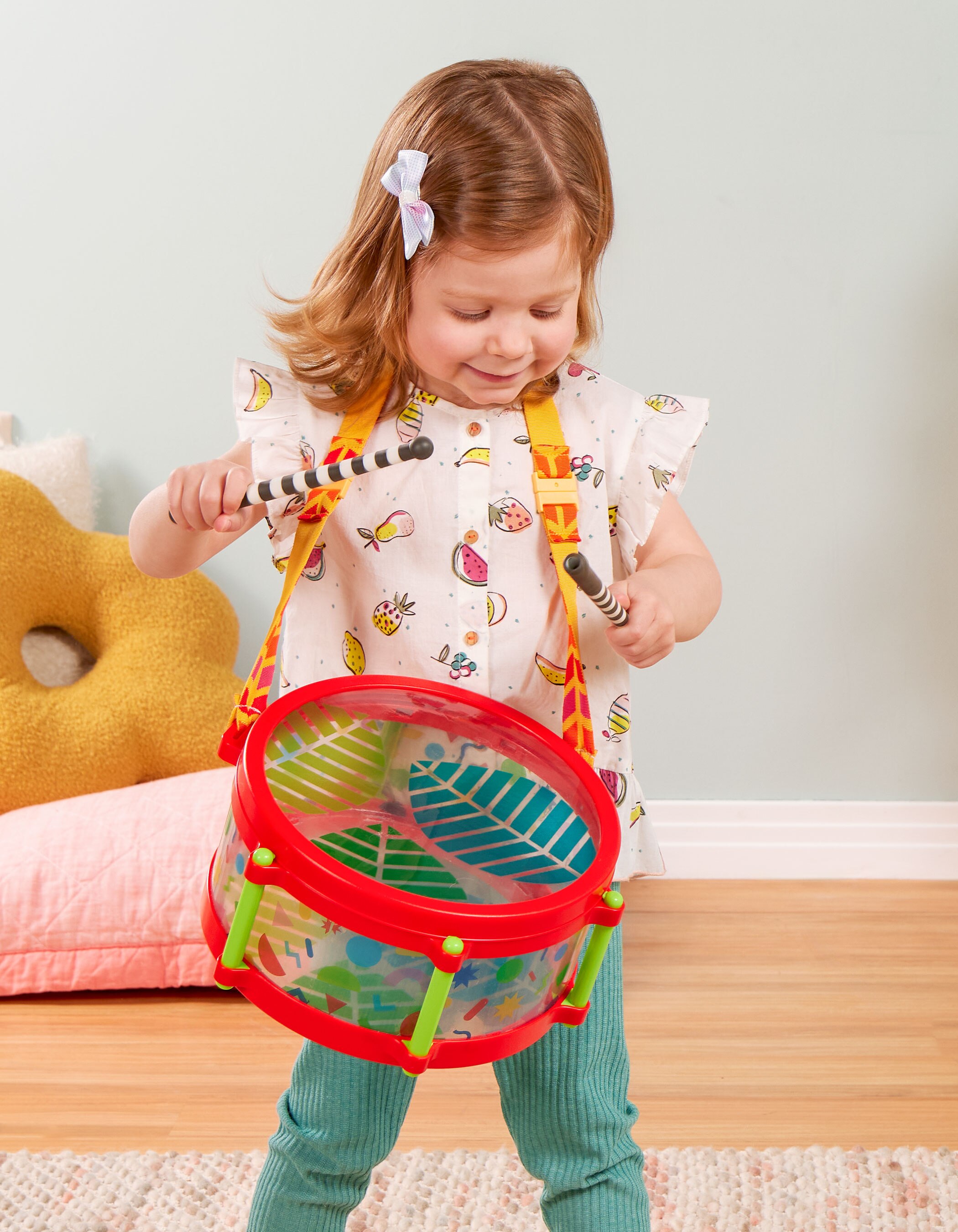 Set Tambor con instrumentos musicales Battat 7