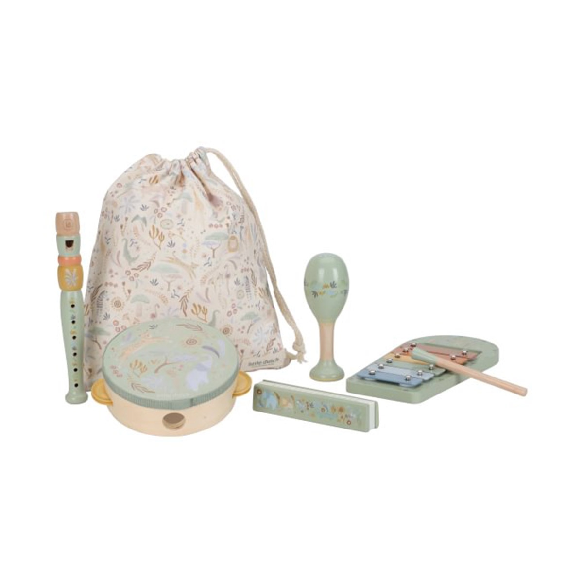 Set musical verde FSC Safari Friends Little Dutch 2